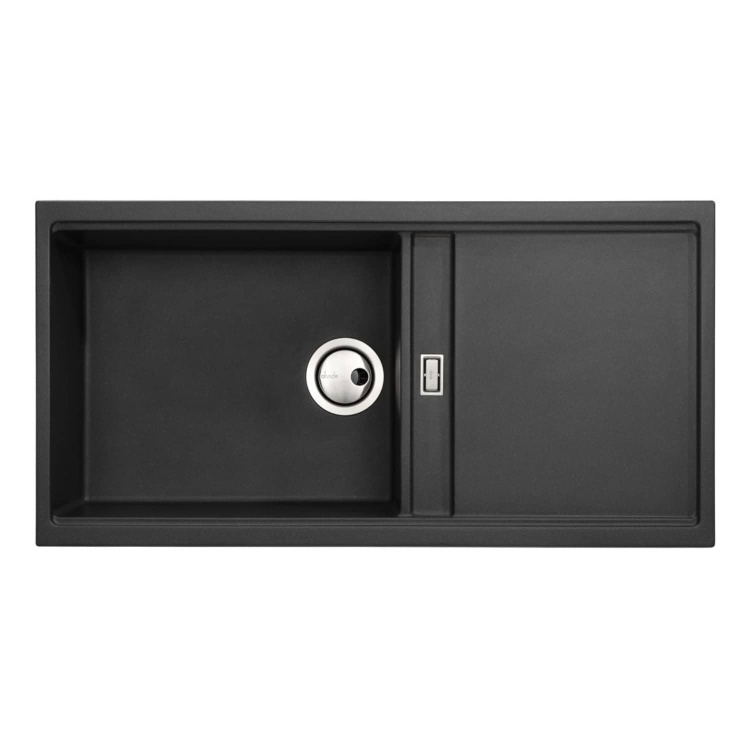 Abode Syncronist Large 1.25B and Drainer Inset/Undermount Kitchen Sink