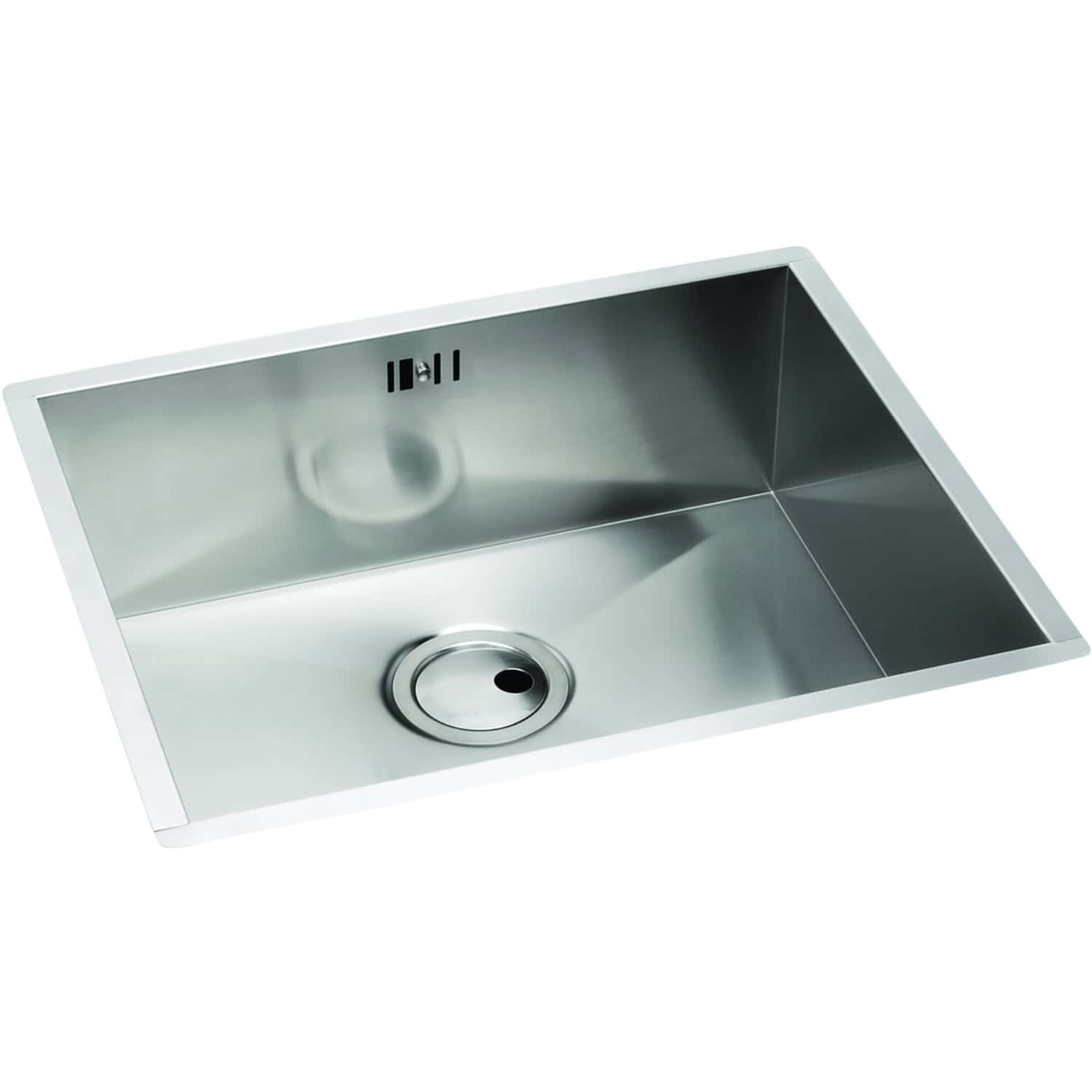 Stainless steel kitchen sink with double bowl and modern design, ideal for contemporary bathrooms and kitchens, featuring durable construction and efficient drainage.