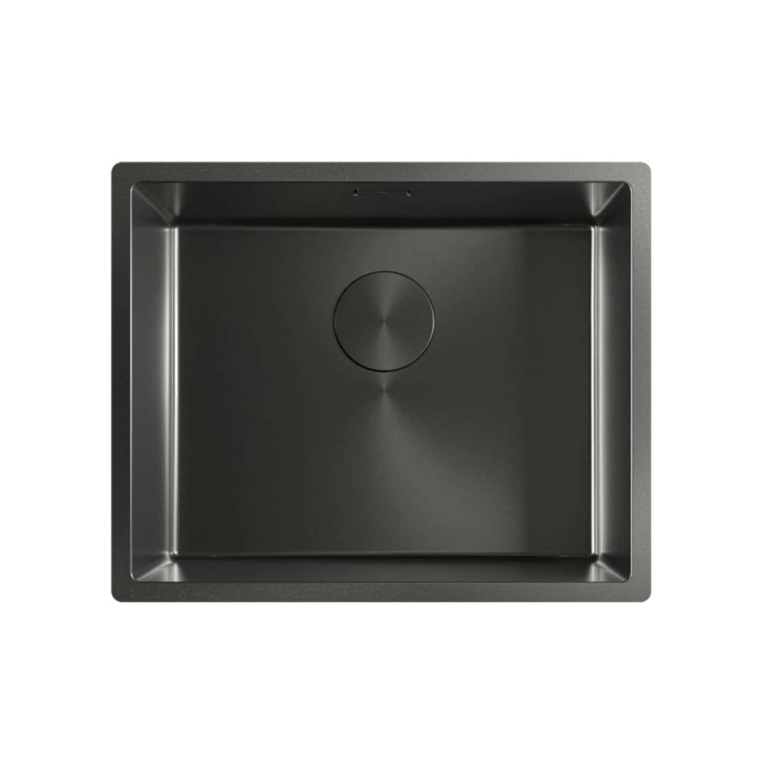 Sleek stainless steel kitchen sink with modern design, deep basin, and durable construction, ideal for contemporary bathrooms or kitchens. Perfect for efficient washing and cleaning.