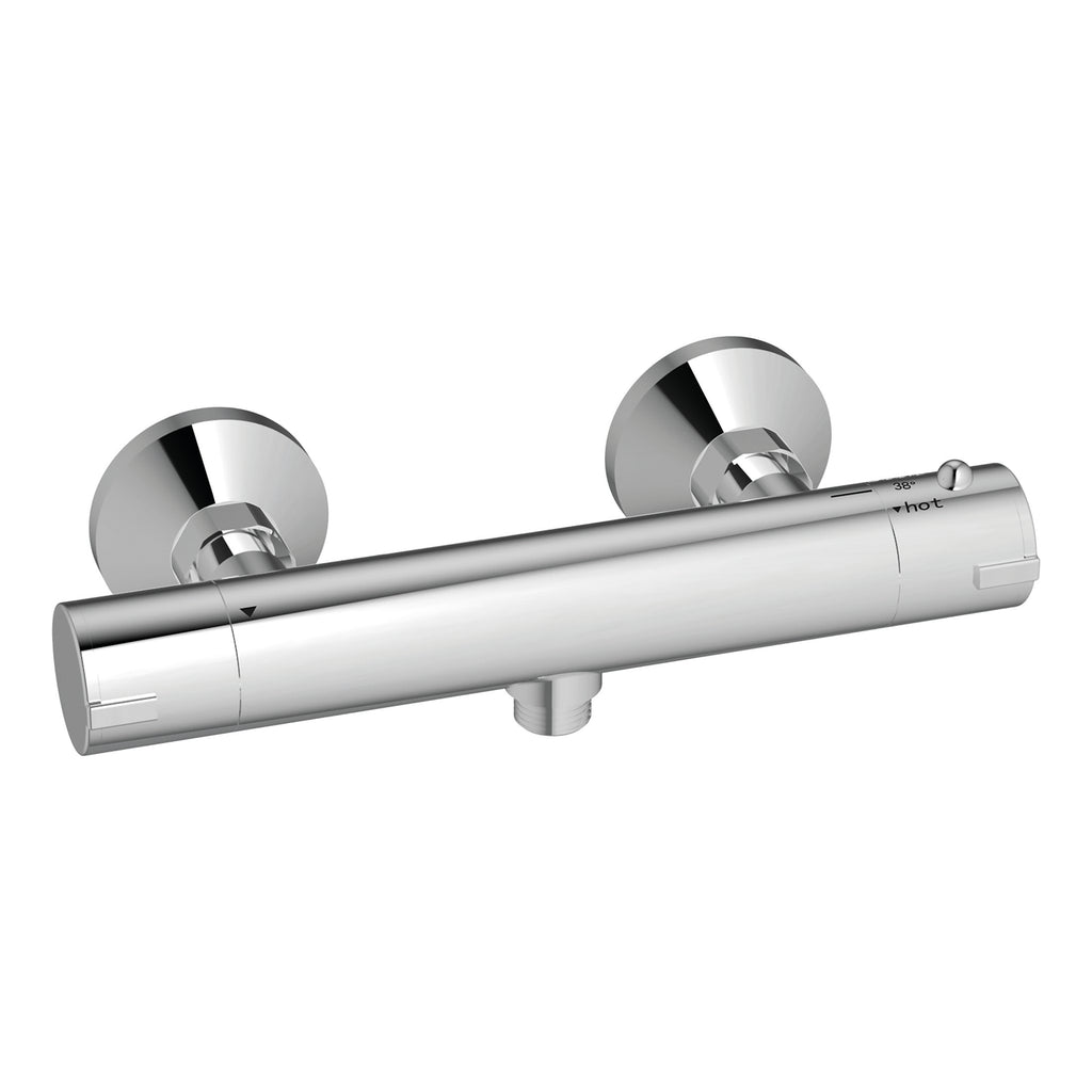 Scudo Chrome Round Exposed Shower Valve