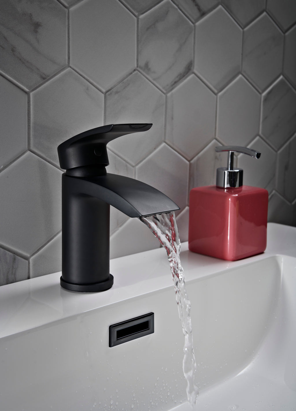 Scudo Belini Mono Basin Mixer Tap With Push Waste - lifestyle