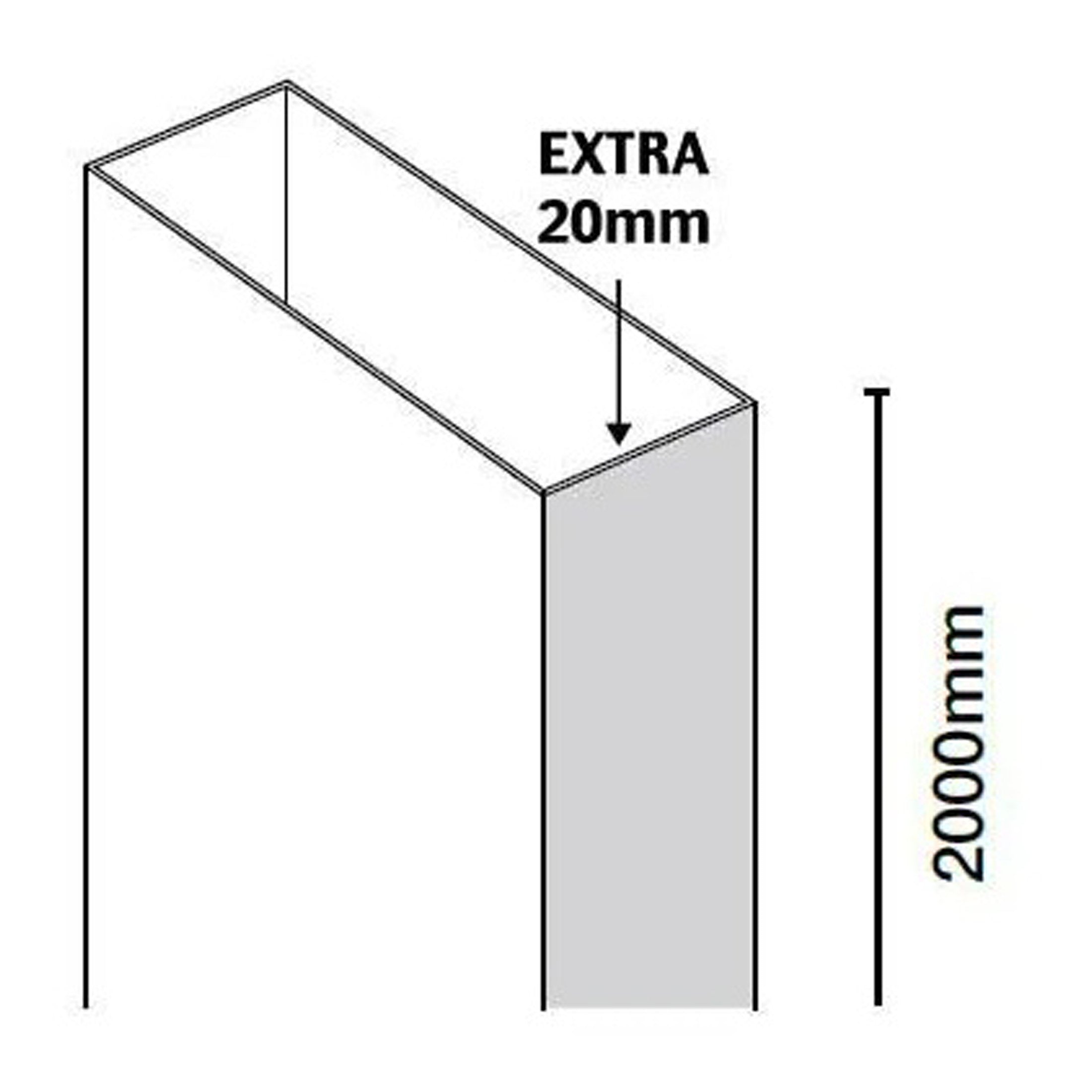 High-quality bathroom wall panel with extra 20mm thickness for durability and water resistance, ideal for modern bathroom renovation projects. Designed to provide a sleek, seamless finish.