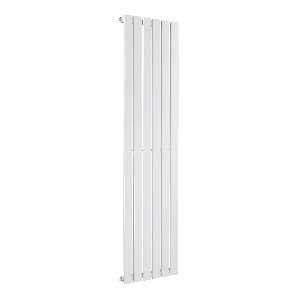Scudo Bravo Vertical White Designer Radiator, 1600mm X 408mm