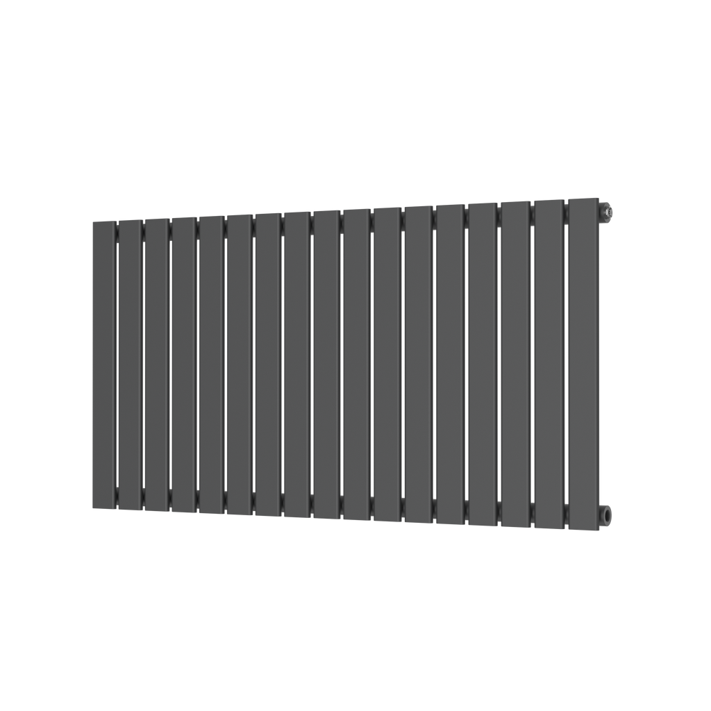 Scudo Bravo Horizontal Anthracite Designer Radiator, 600mm X 1158mm