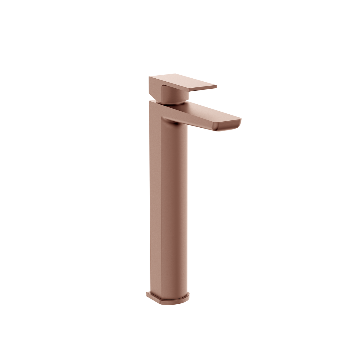 Scudo Muro High Riser Basin Mono, Brushed Bronze