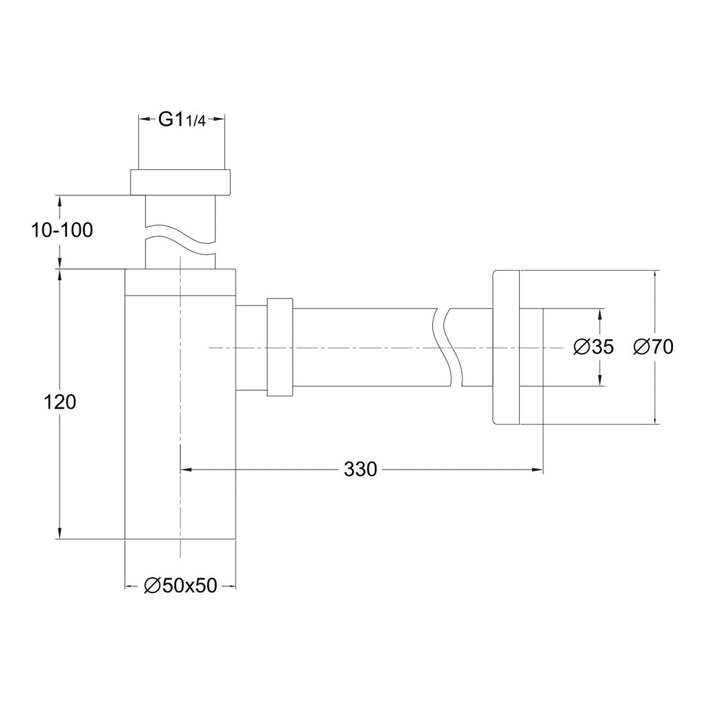 Scudo Square Bottle Trap