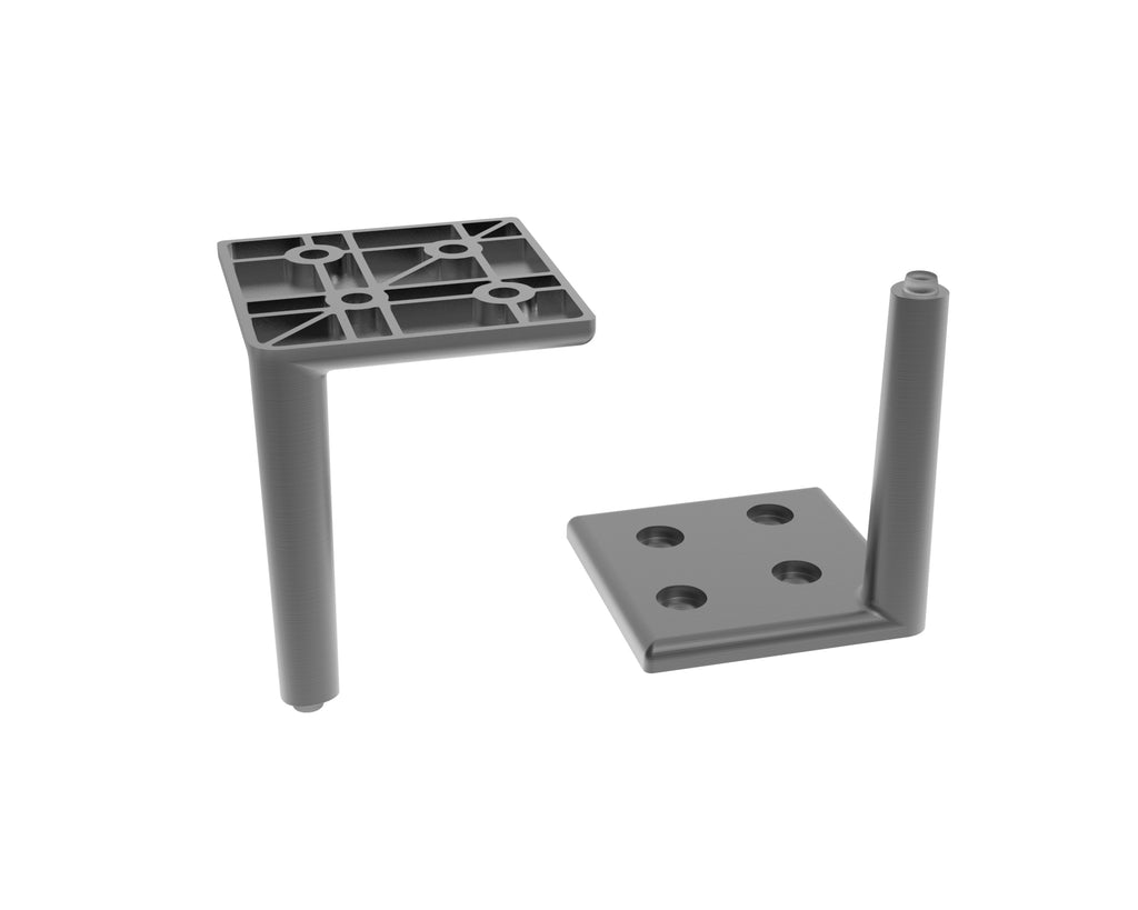 Scudo Bota 600mm Freestanding Vanity Unit With Basin & Leg Set