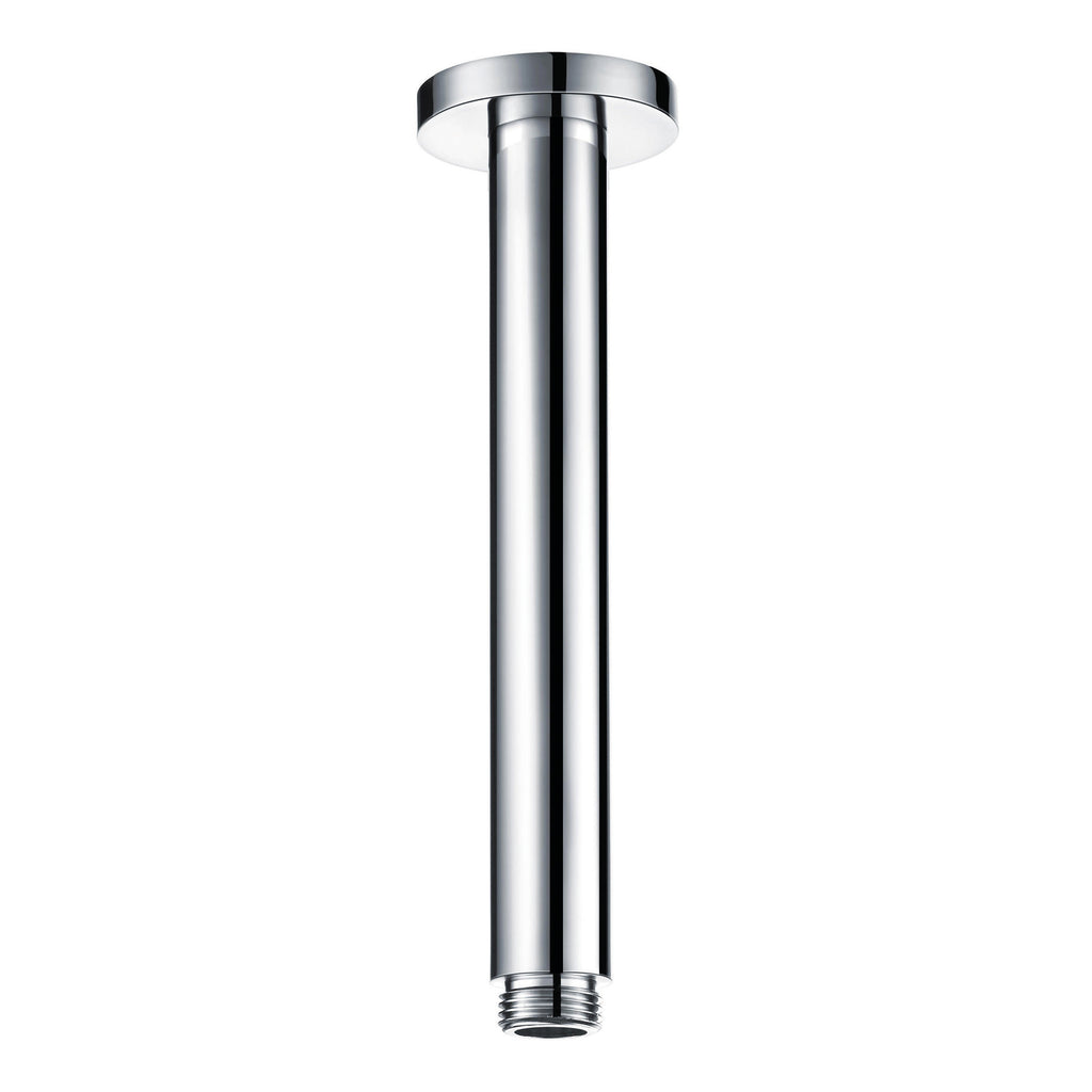 Scudo Ceiling Mounted Round Shower Arm, Chrome