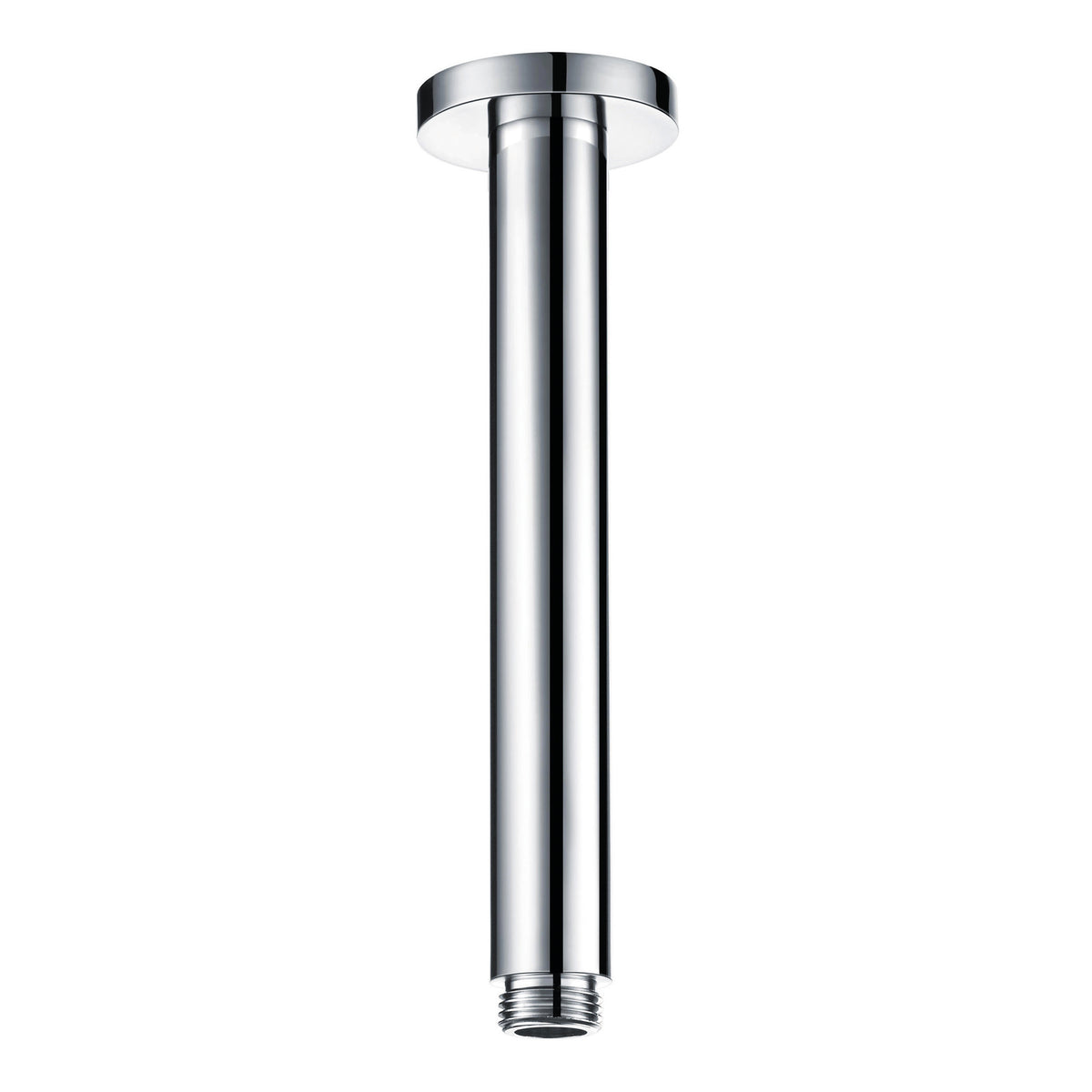 Scudo Ceiling Mounted Round Shower Arm, Chrome