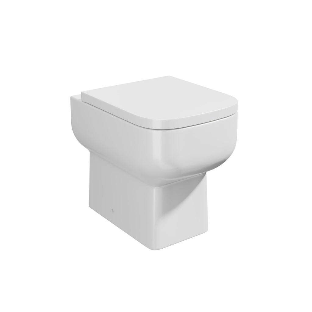 Scudo Choices 600 Rimless Back To Wall Toilet With Soft Close Seat
