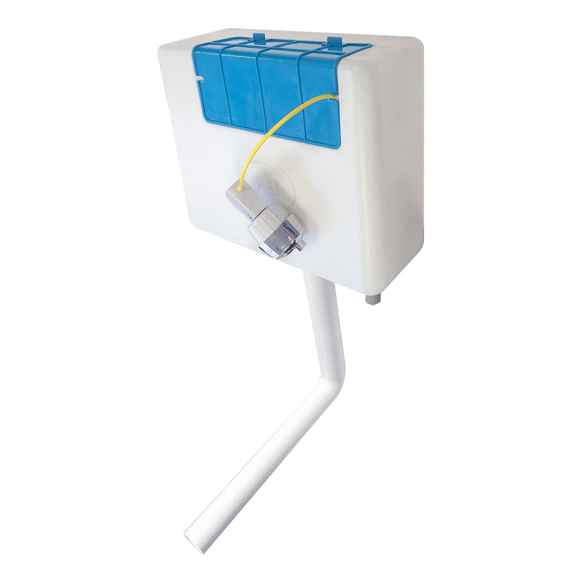 Scudo Concealed Cistern Bottom Inlet - White