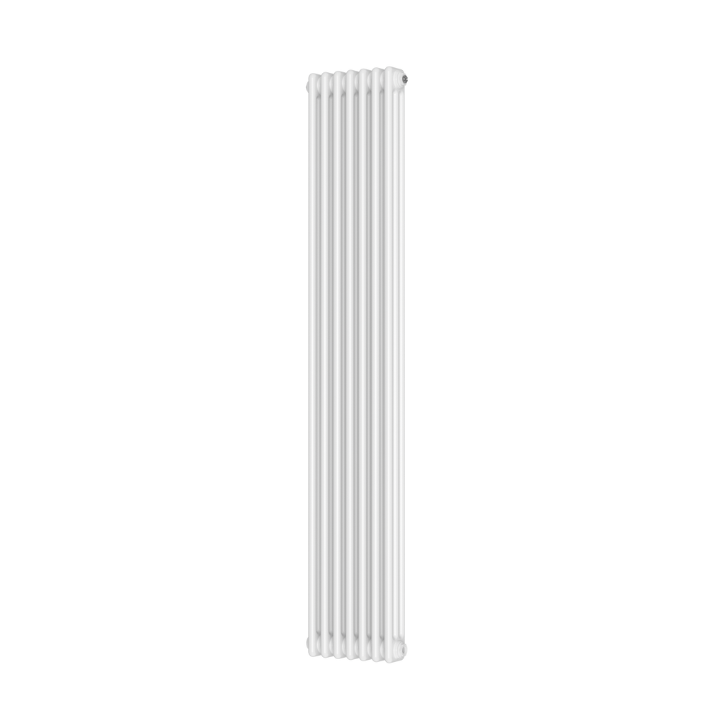 Scudo 3 Column Vertical White Designer Radiator, 1800mm X 335mm