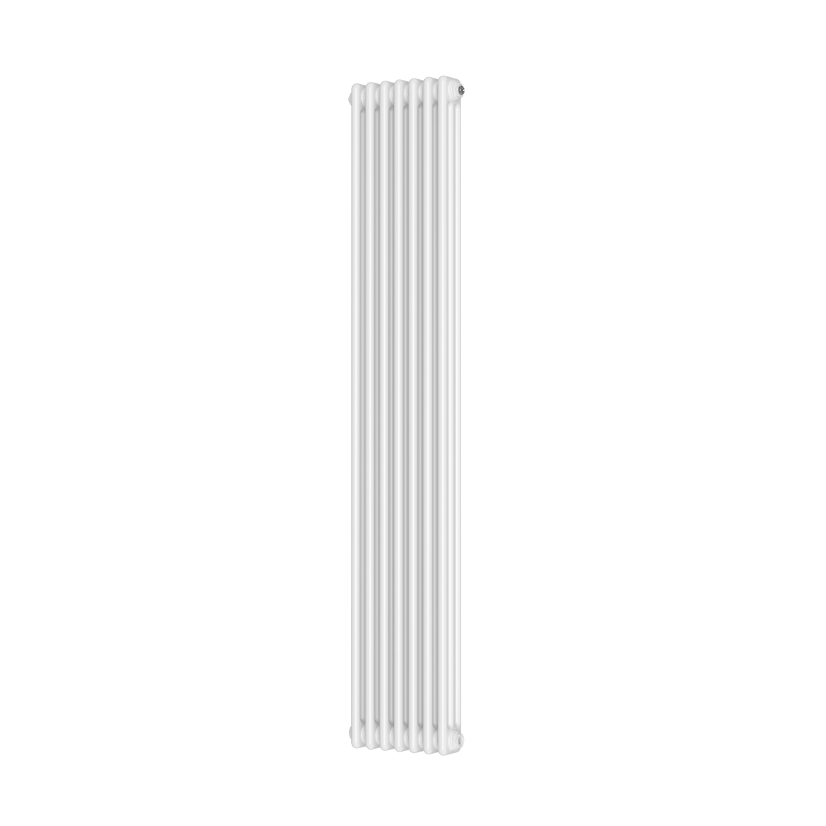 Scudo 3 Column Vertical White Designer Radiator, 1800mm X 335mm