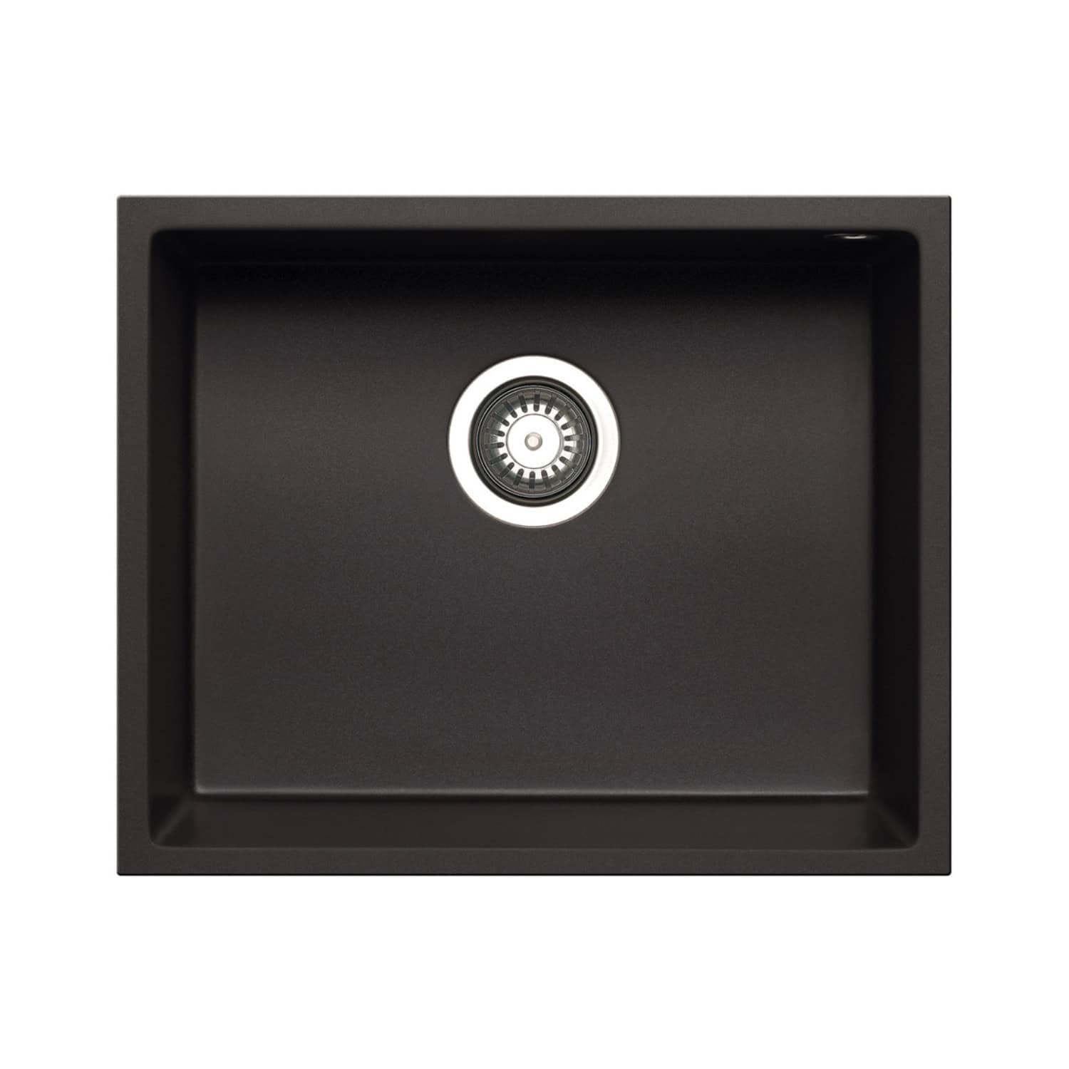Sleek black inset kitchen sink with modern design, durable and easy to clean, ideal for contemporary bathroom or kitchen renovations. Perfect for efficient water drainage and stylish home upgrades.