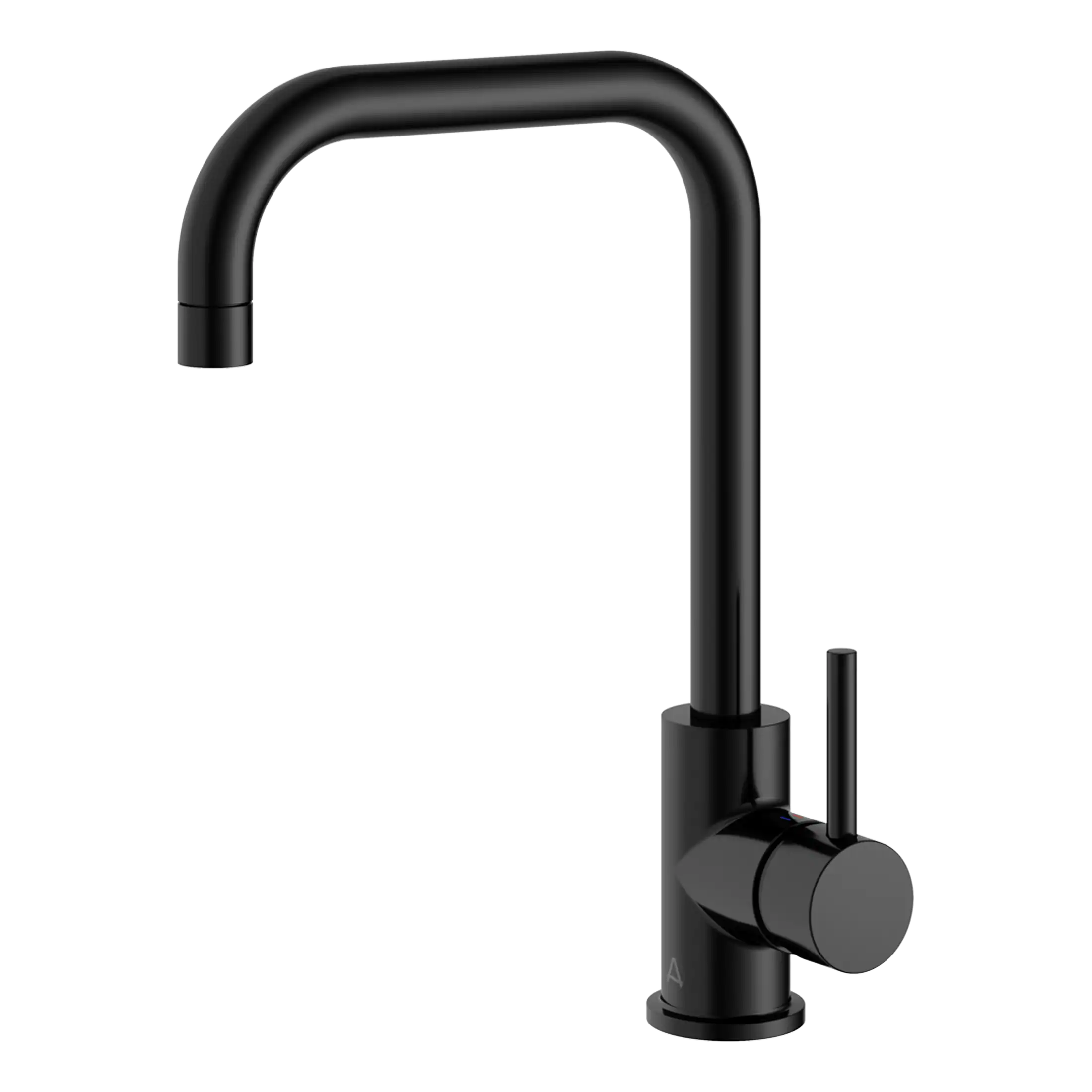 Modern black kitchen tap with pull-out spray for stylish and functional bathroom or kitchen use. Durable, sleek design for contemporary bathrooms.