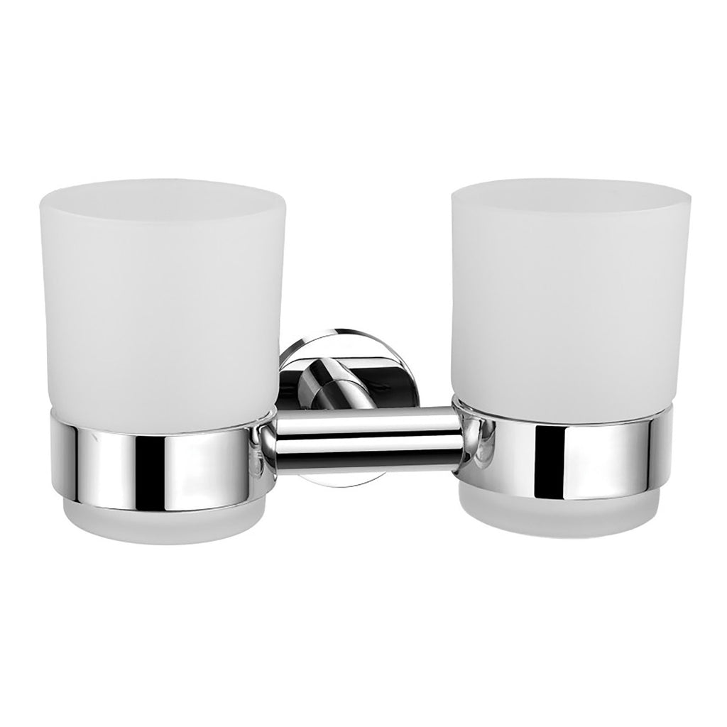 Scudo Delta Double Tumbler - Chrome