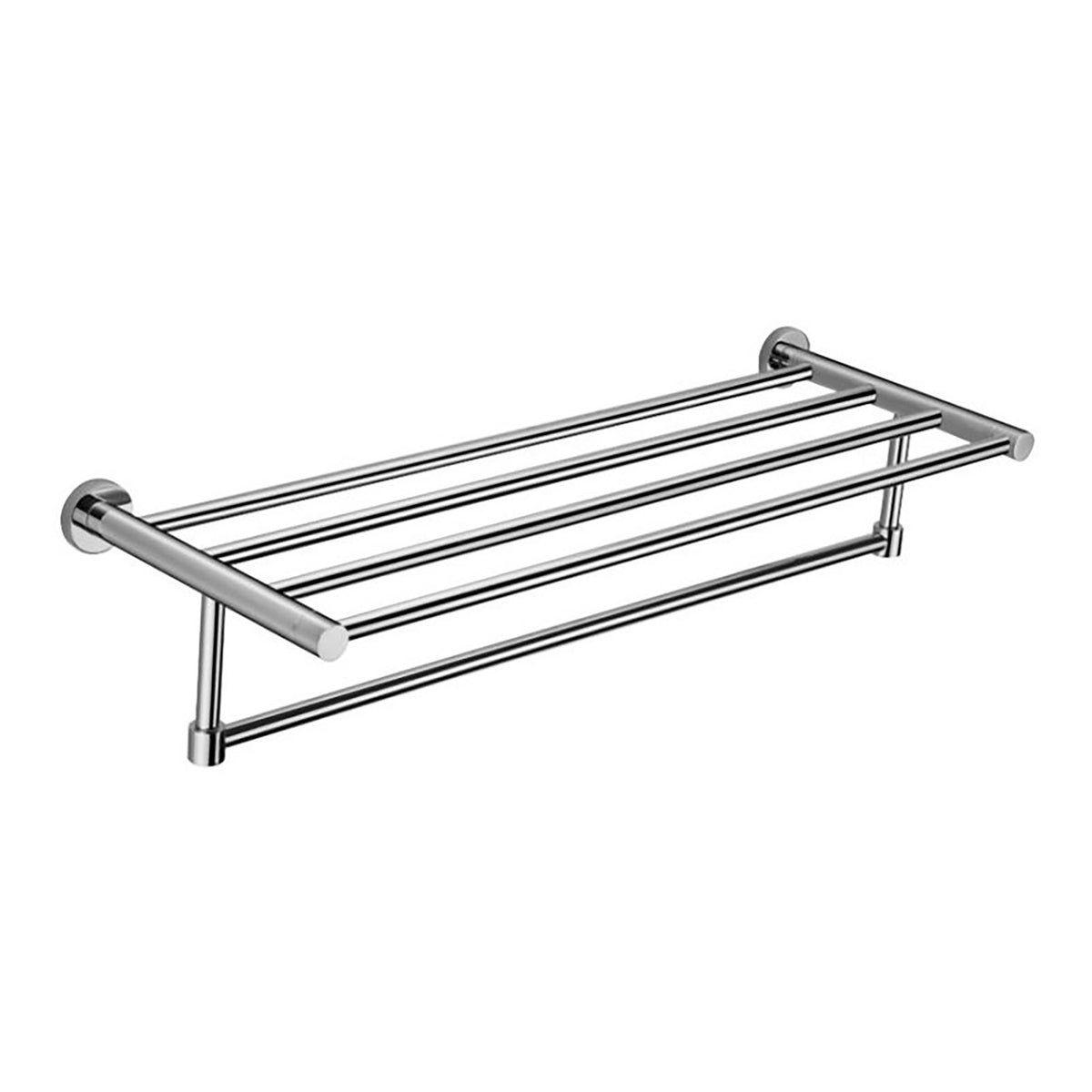 Scudo Delta Bath Towel Shelf - Chrome