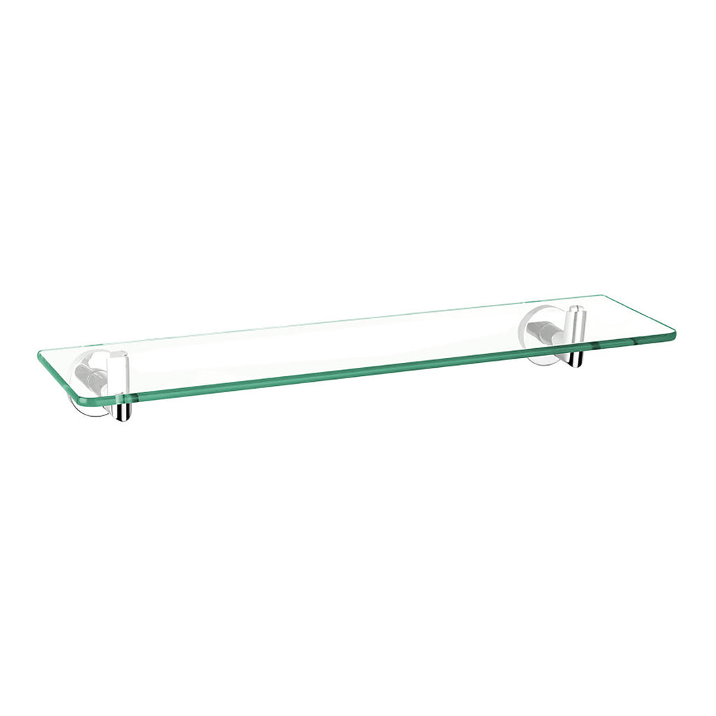 Scudo Delta Glass Shelf - Chrome