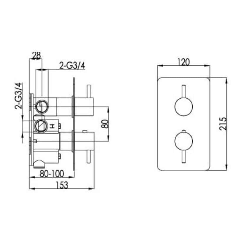 High-quality bathroom plumbing diagram showcasing precise measurements for custom bathroom installation and repairs. Ideal for bathroom renovation projects and plumbing professionals.