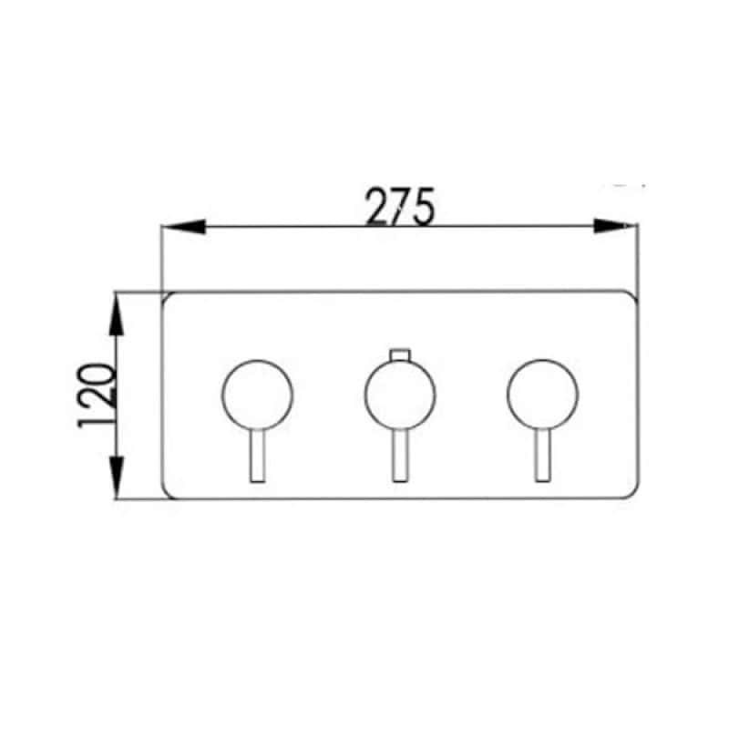 High-quality bathroom plumbing diagram with precise measurements for installations.
