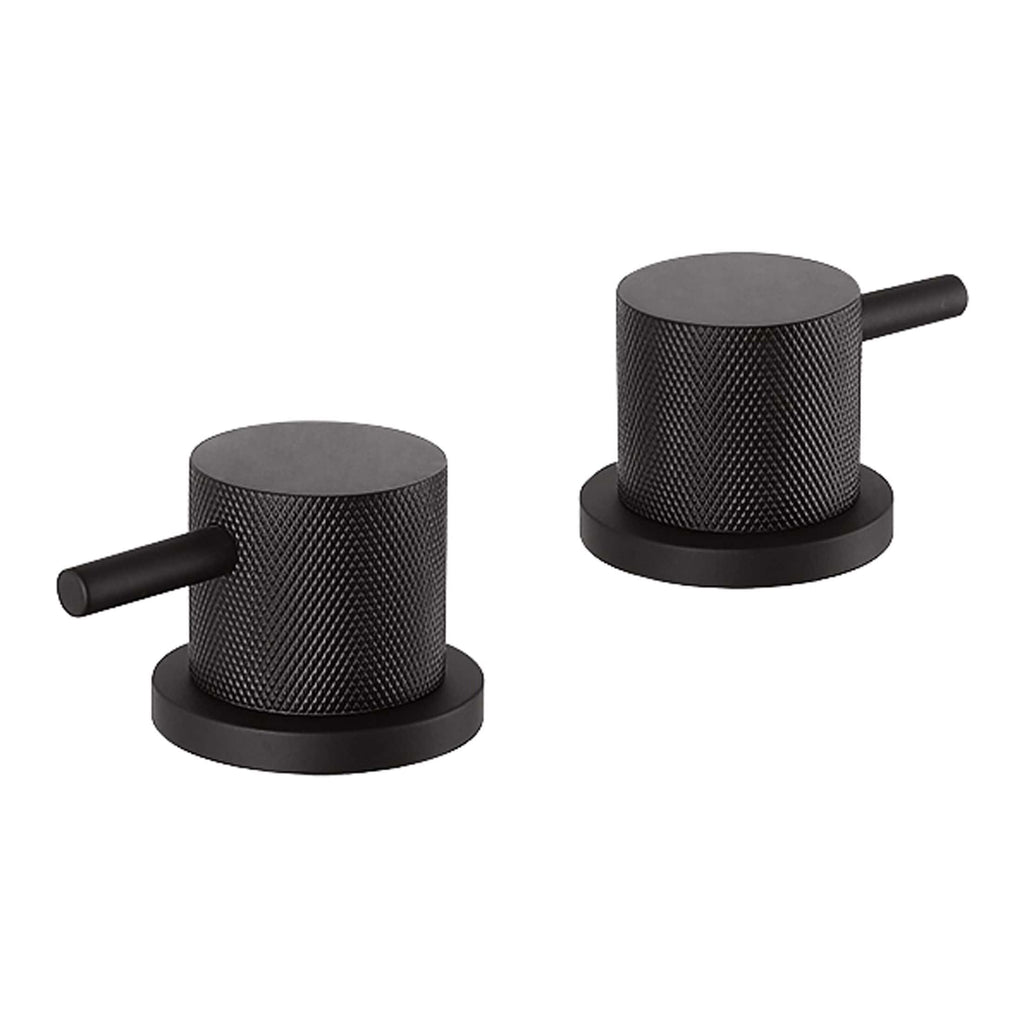 Sleek black bathroom cabinet handles with textured finish, ideal for modern bathroom renovations and furniture updates. Durable, stylish, and easy to install for contemporary bathroom designs.