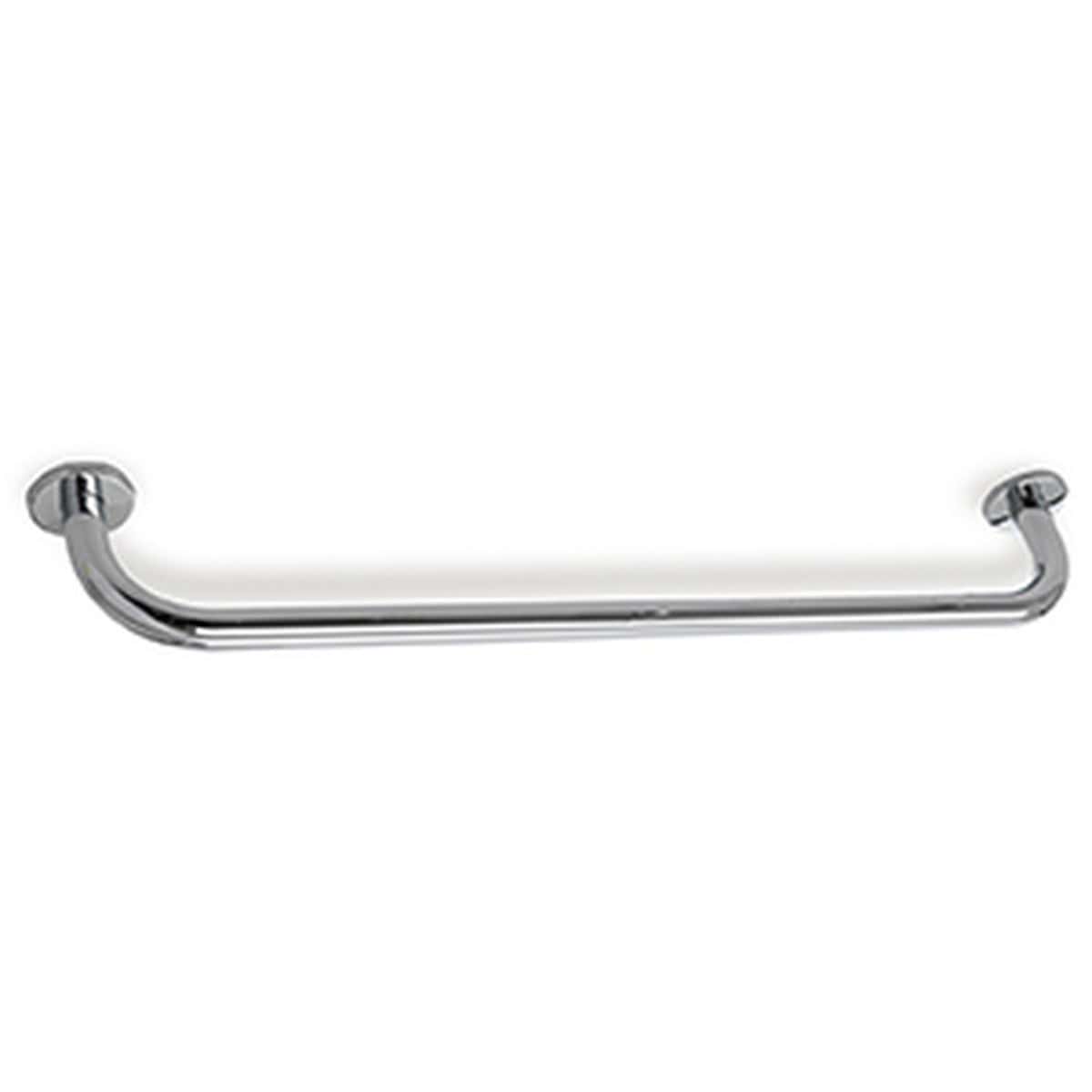 Polished chrome bathroom towel rail, durable and rust-resistant, ideal for modern bathrooms, easy to install, providing a sleek and functional towel storage solution.