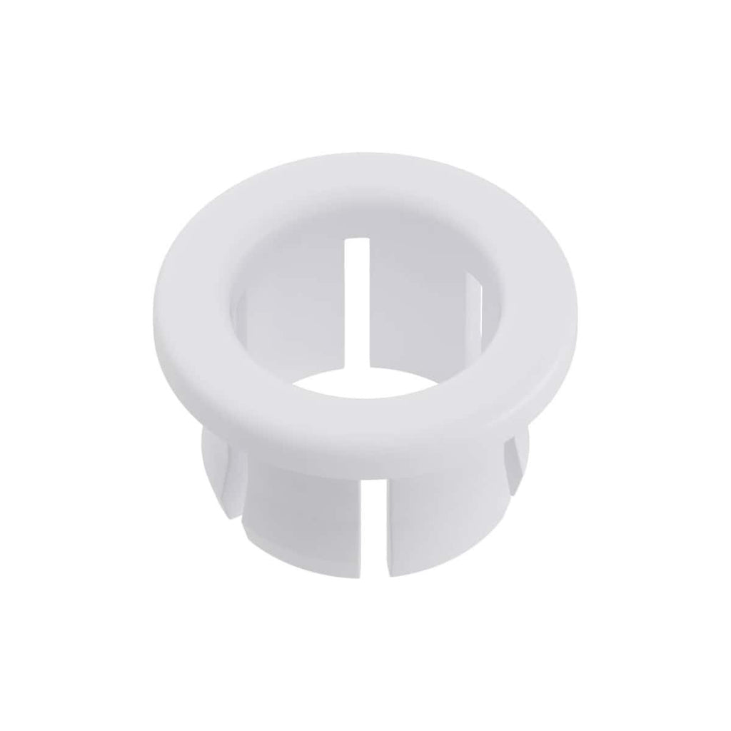 Low-profile toilet bowl connector spacer for secure and easy installation in bathroom plumbing. Ideal for modern bathroom designs, ensuring proper height adjustment and leak prevention.