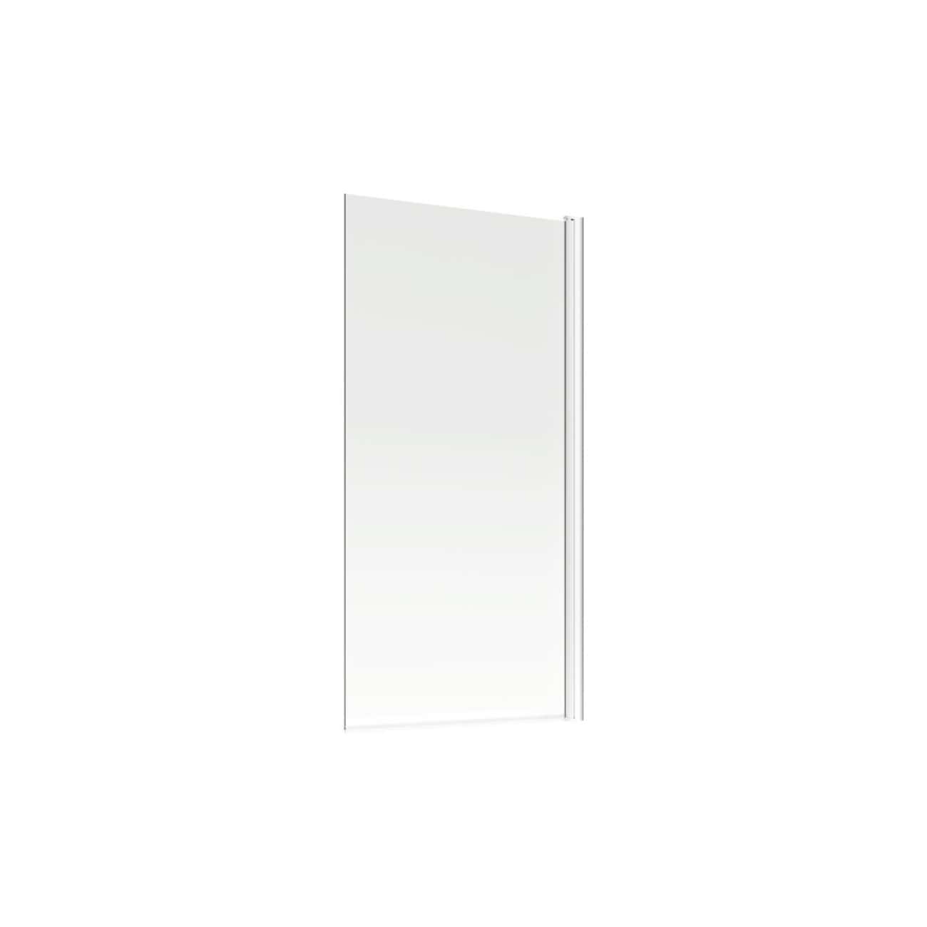 Clear glass shower door with aluminium frame, modern bathroom design, easy to install, sleek and durable. Perfect for contemporary bathroom renovations and shower enclosures.