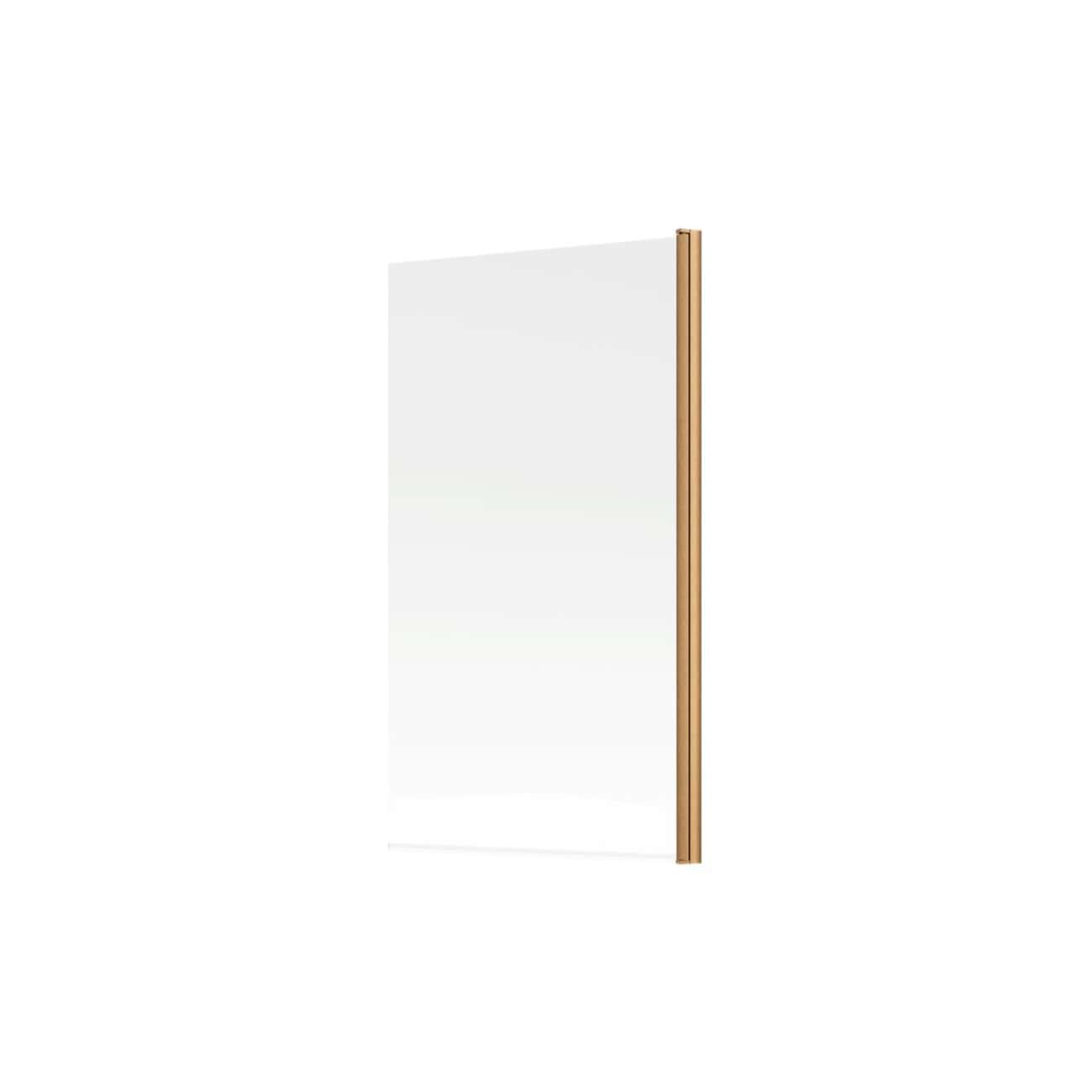 Sleek frameless bathroom mirror with wooden side frame, perfect for modern bathroom decor, offering clear reflection and stylish design. Ideal for contemporary bathrooms seeking elegant mirror solutions.