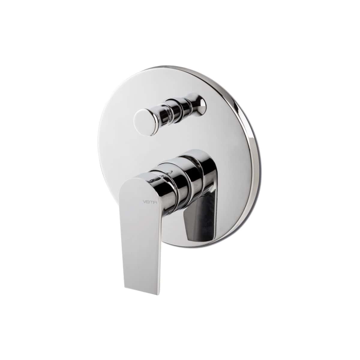 Sleek chrome bathroom mixer valve with modern design, ideal for high-quality shower and bath installations. Durable, easy to operate, and perfect for stylish bathroom interiors.