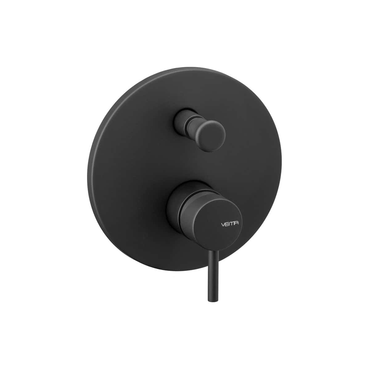 Sleek black bathroom heater control panel for modern bathroom installations, featuring easy-to-use temperature and power controls for optimal comfort.