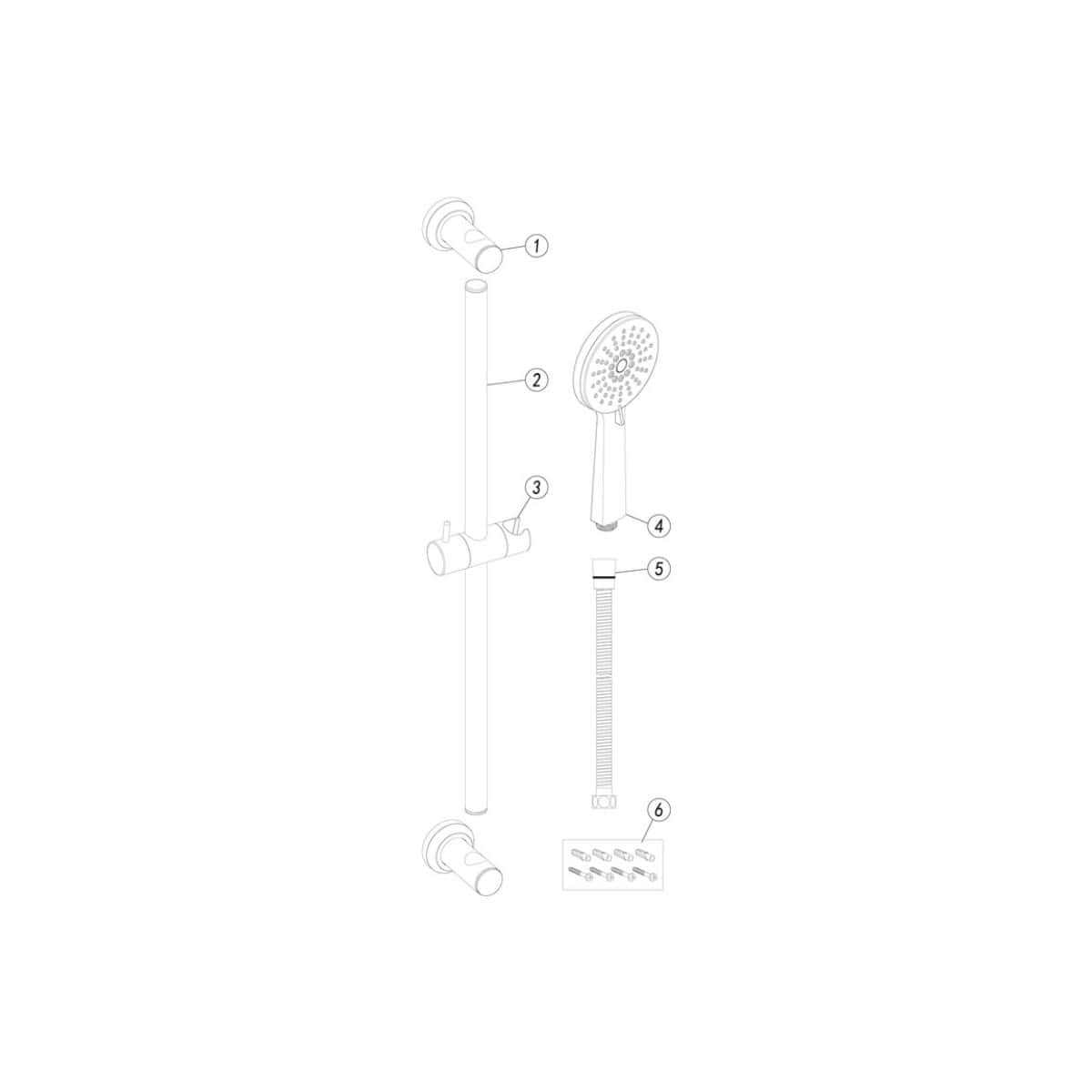 Flexible handheld showerhead for modern bathrooms, featuring adjustable spray patterns and easy installation. Perfect for enhancing shower comfort and functionality.