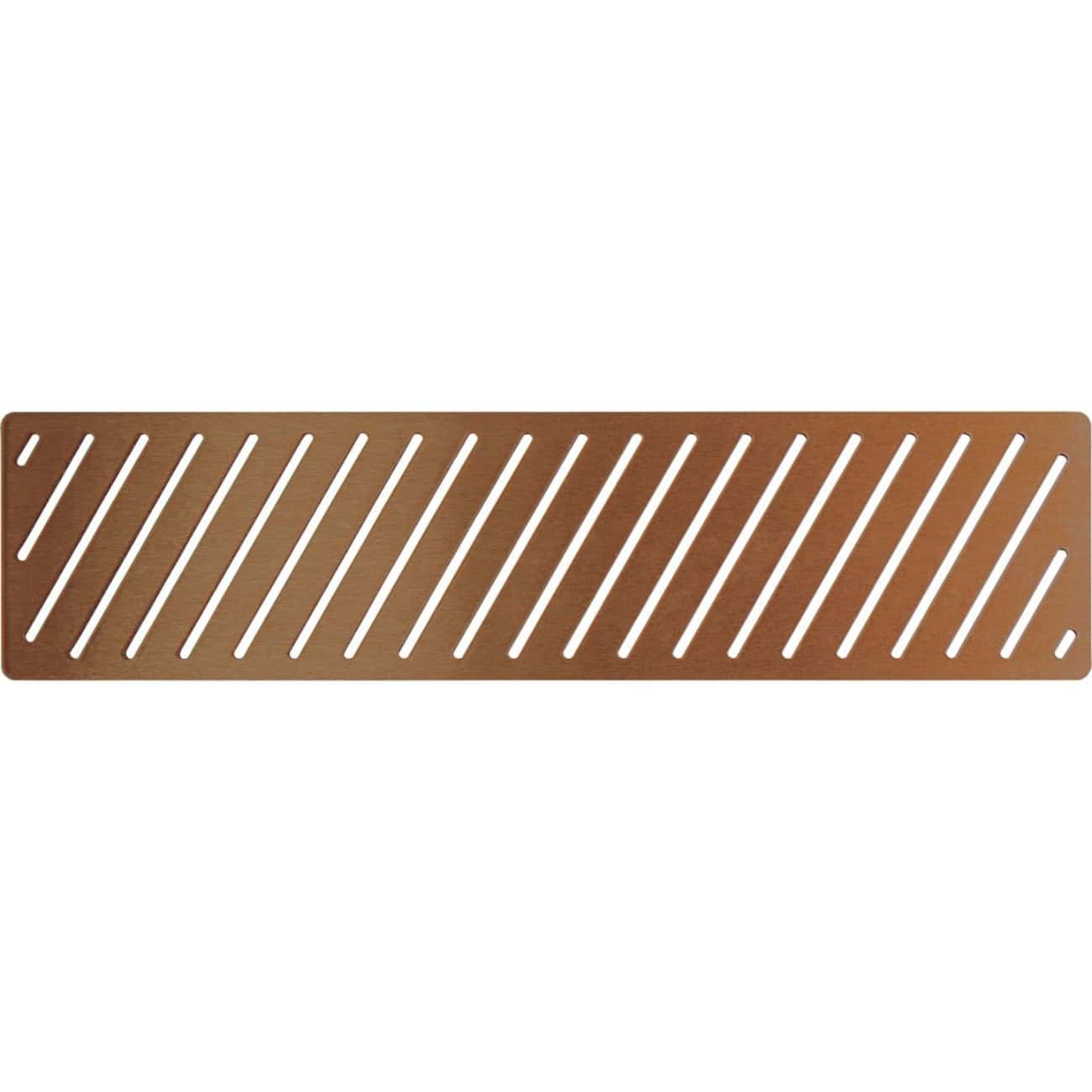 Slatted wooden bathroom bath mat for slip-resistant safety and style.