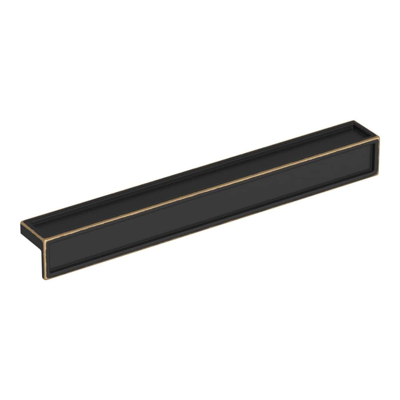 Black and gold modern bathroom shelf with sleek design, ideal for stylish storage solutions in contemporary bathrooms. Perfect for organising toiletries and adding a touch of luxury to bathroom decor.