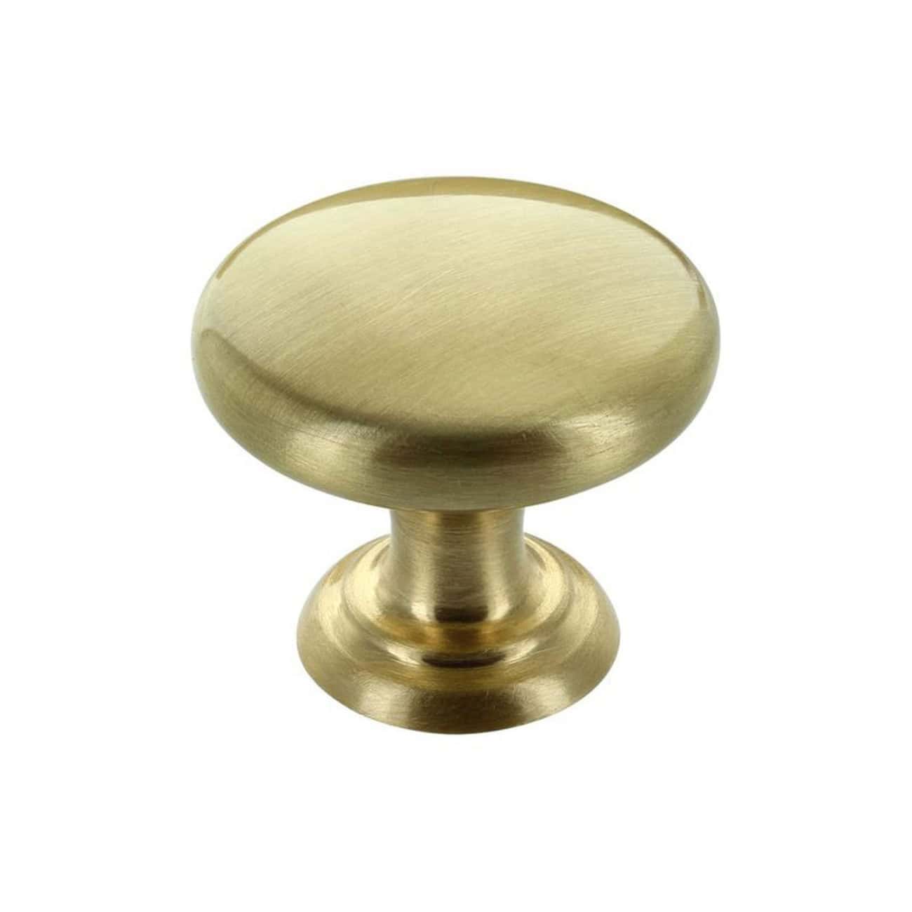 Brass cabinet knob for bathroom furniture, stylish and durable bathroom hardware accessory. Ideal for modern bathroom cabinets, soft-close drawers, and decorative drawers in bathrooms.