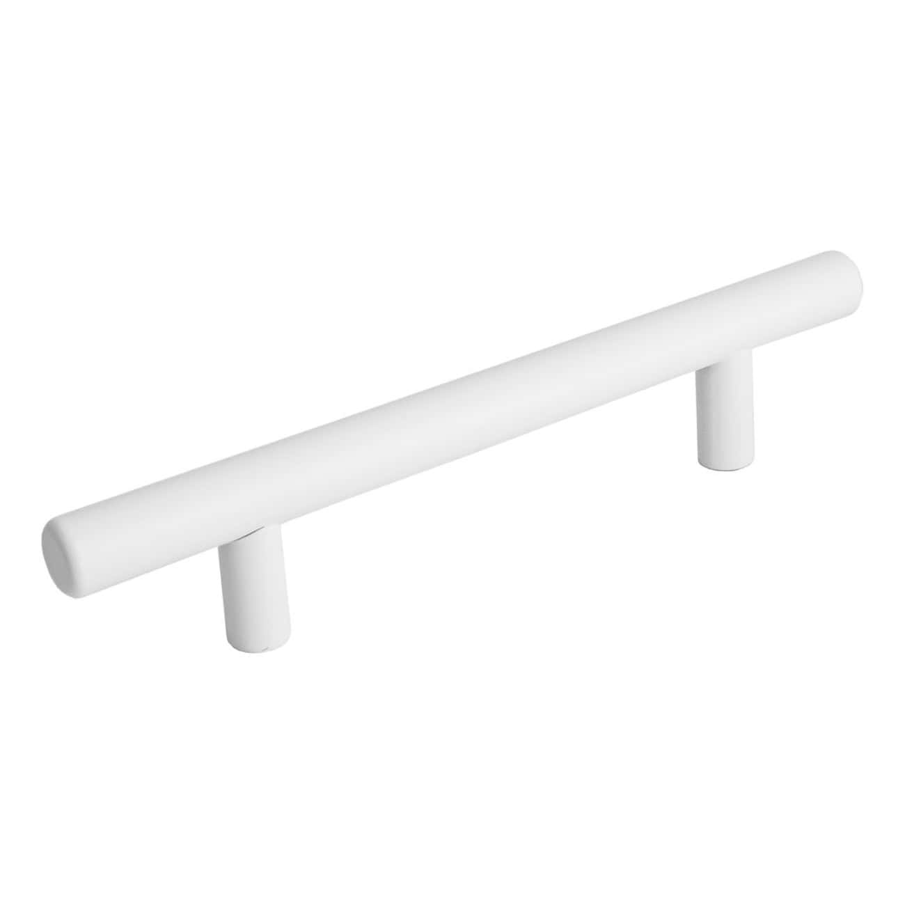 Minimalist white bathroom grab rail for safe shower and toilet use, modern bathroom accessories, durable and sleek design. Perfect for elderly or disabled bathroom safety enhancements.