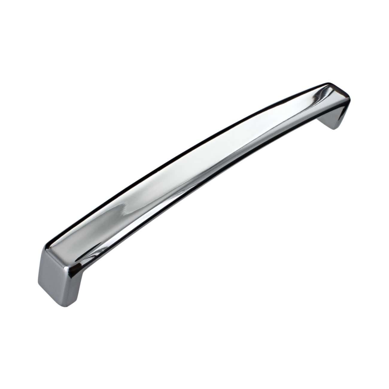 Sleek chrome bathroom cabinet handle for modern bathroom furniture, durable and easy to install. Perfect for updating your bathroom cabinets with a stylish, functional hardware accessory.