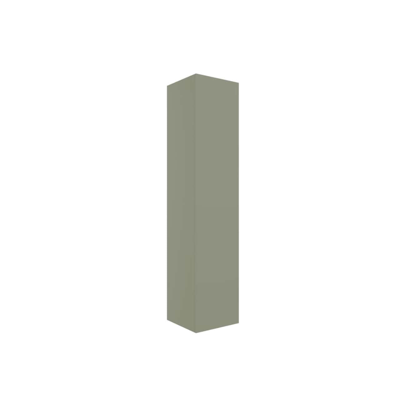 Modern grey bathroom cabinet in minimalist design, providing sleek storage solutions for contemporary bathrooms. Perfect for enhancing functionality and style in your bathroom space.