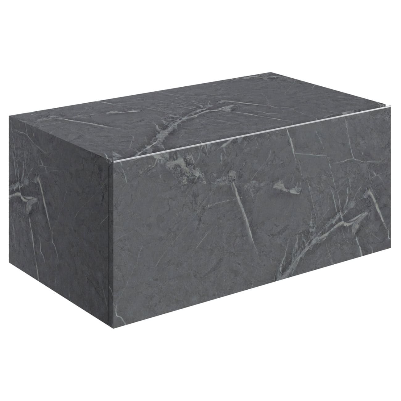 Luxury grey marble bathroom bench with natural veining, perfect for modern bathroom decor and design. Durable stone material suitable for stylish and functional bathroom furnishings.
