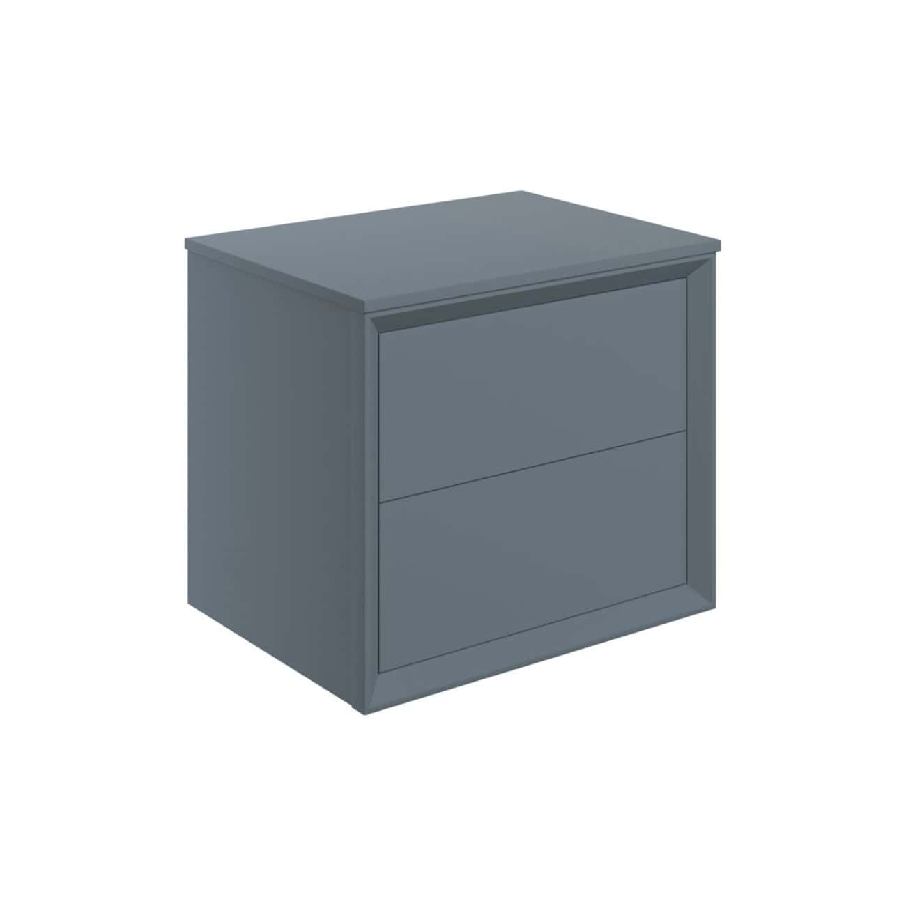 Grey modern bathroom cabinet with clean lines and a sleek design, ideal for contemporary bathroom storage solutions. Made from durable materials, perfect for bathroom organisation and style.
