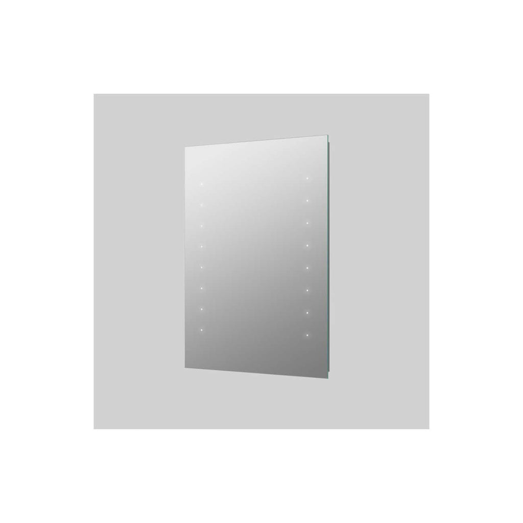 LED bathroom mirror with built-in lighting, ideal for modern bathrooms, featuring a sleek design for enhanced functionality and style. Perfect for daily grooming and adding a contemporary touch.