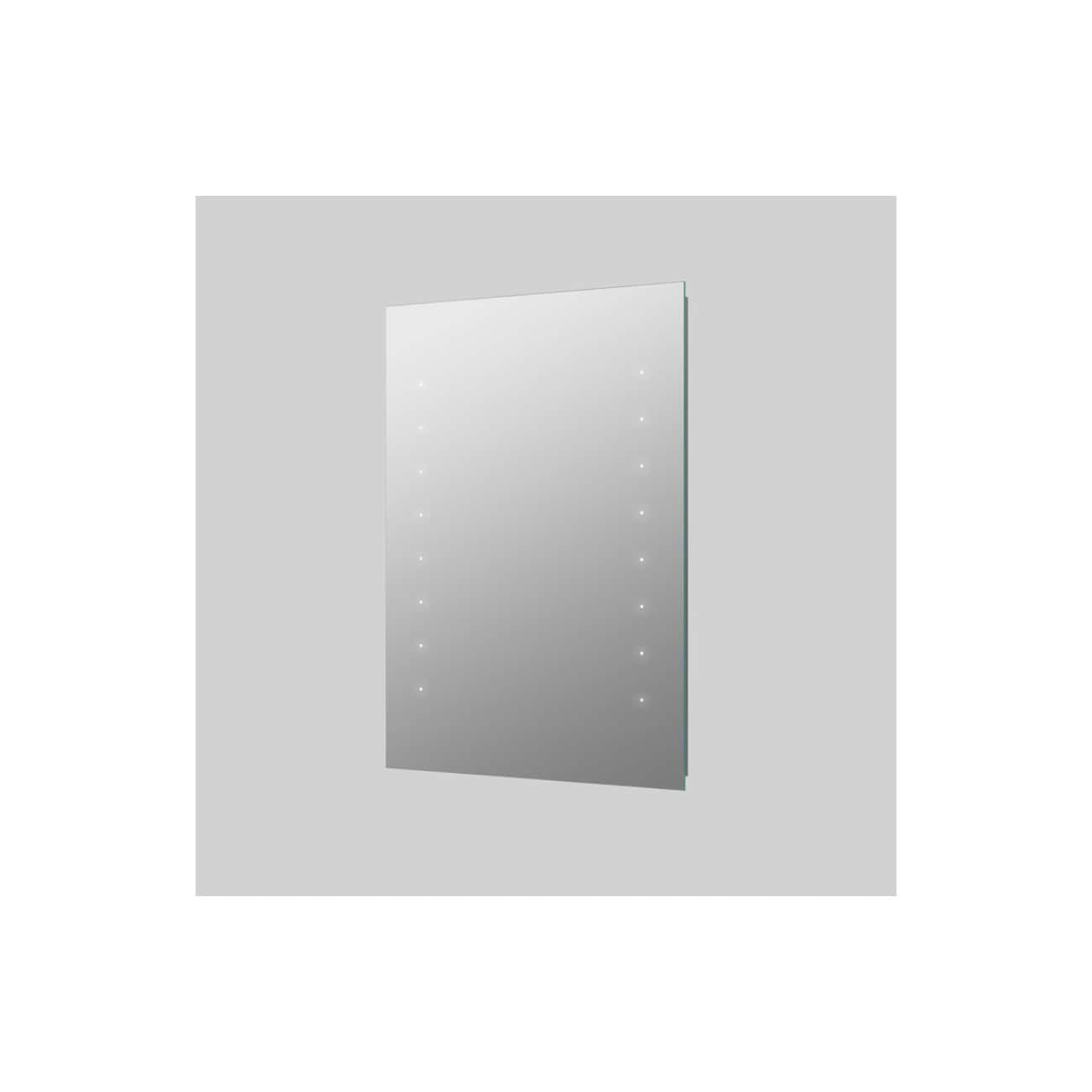 LED bathroom mirror with built-in lighting, ideal for modern bathrooms, featuring a sleek design for enhanced functionality and style. Perfect for daily grooming and adding a contemporary touch.