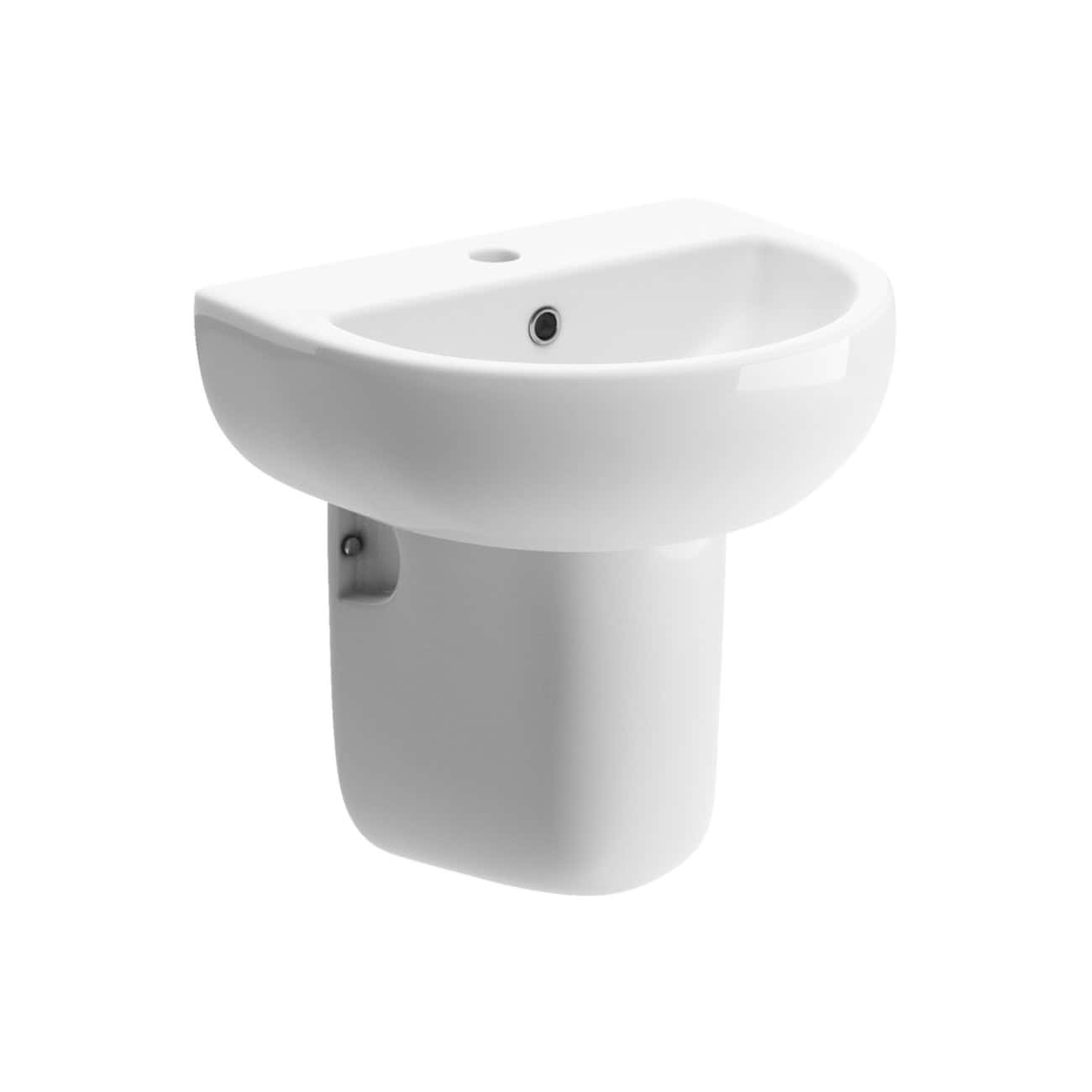 Sleek white wall-mounted bidet for modern bathroom hygiene and comfort, featuring smooth contours and efficient water delivery, ideal for contemporary bathroom designs.