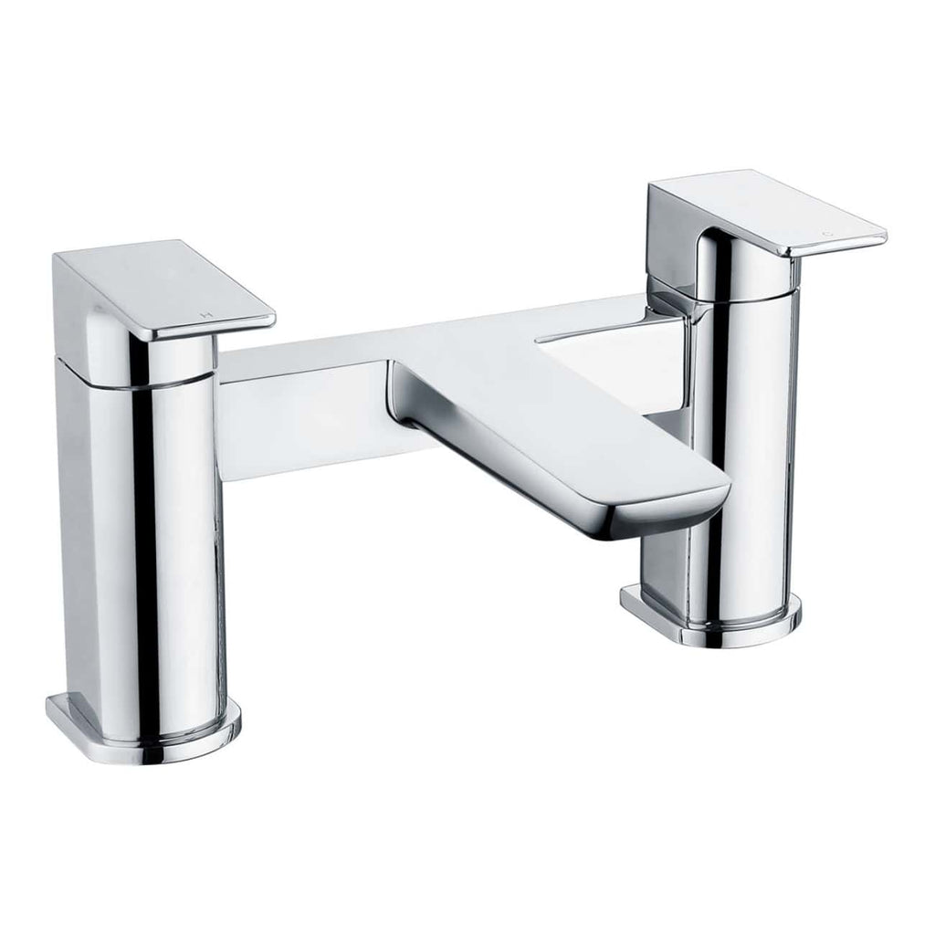 Chrome bathroom tap with a modern, sleek design, perfect for contemporary bathrooms. Durable and easy to operate, ideal for sink fixtures and enhances bathroom aesthetics.