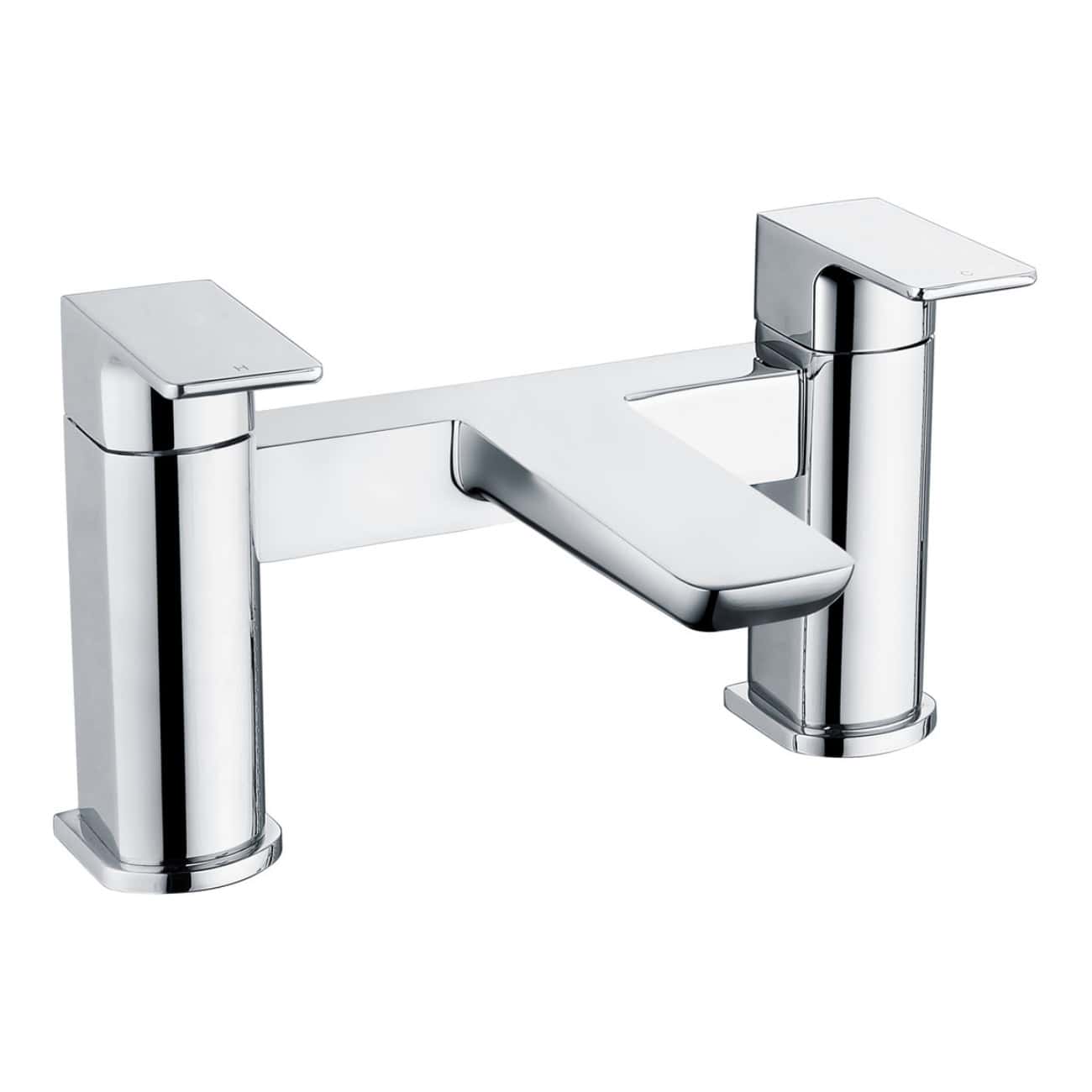 Chrome bathroom tap with a modern, sleek design, perfect for contemporary bathrooms. Durable and easy to operate, ideal for sink fixtures and enhances bathroom aesthetics.