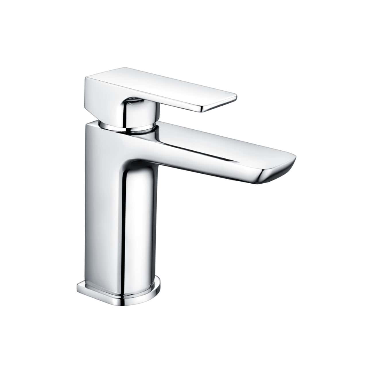 Polished chrome bathroom wash basin tap for modern and stylish bathroom designs.