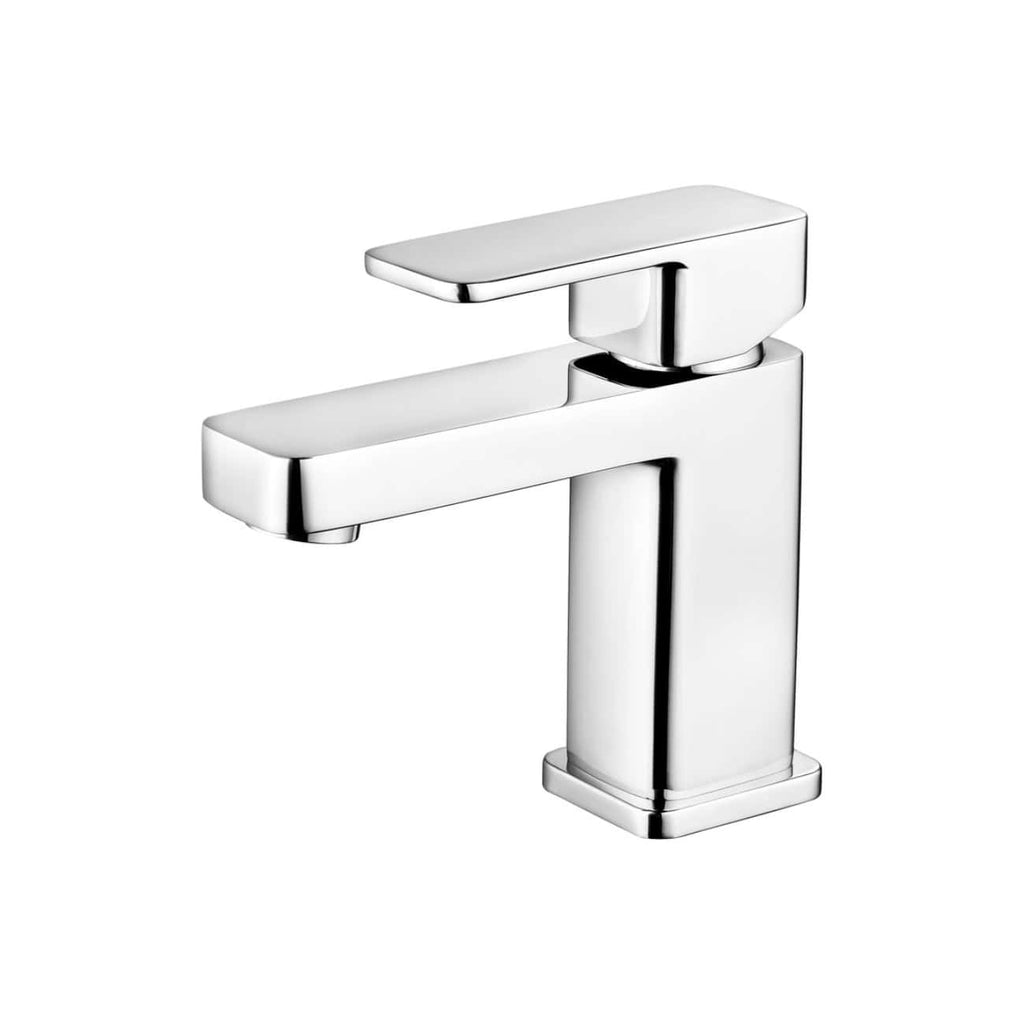 Chrome bathroom tap, sleek and modern design perfect for contemporary bathrooms and washbasins. Durable and stylish fixture for enhancing bathroom aesthetics.