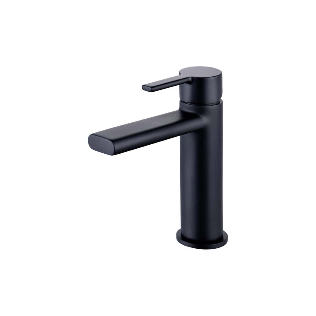Sleek black bathroom sink tap with modern matte finish, ideal for stylish bathroom designs and water efficiency. Perfect for contemporary homes seeking premium fixtures.