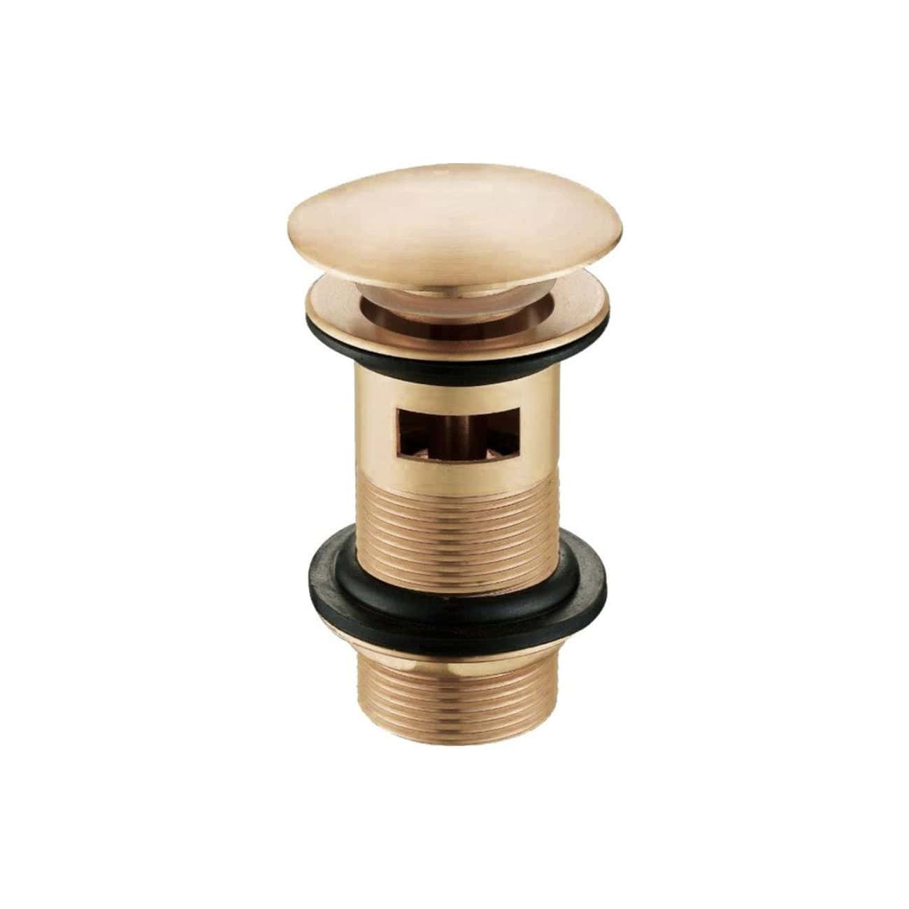 High-quality brass bathroom sink drain trap with rubber washers for secure installation and leak prevention. Designed for durability and easy fitting in modern bathroom plumbing systems.