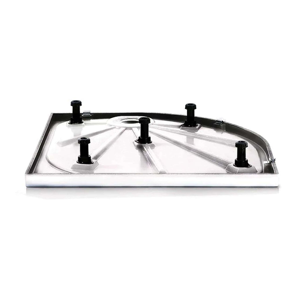 Stainless steel ice cream maker attachment for Bubly Bathrooms, ideal for creating professional-quality ice cream at home with durable, high-performance components.